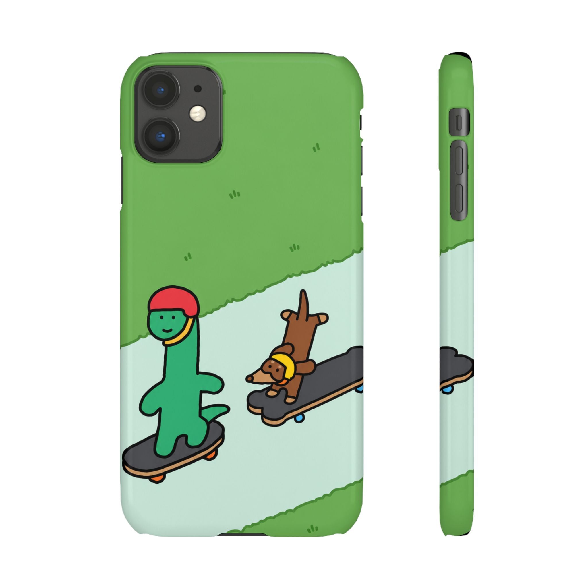 Skater Dino Phone Case
