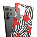 Retro Zebra Stars Phone Case