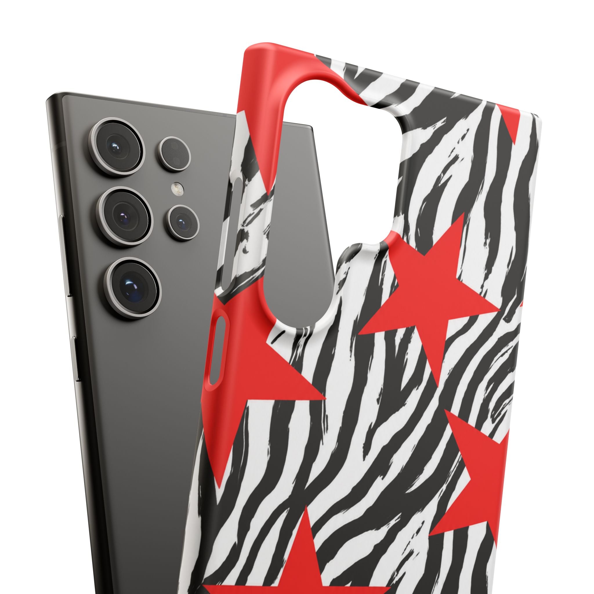 Retro Zebra Stars Phone Case