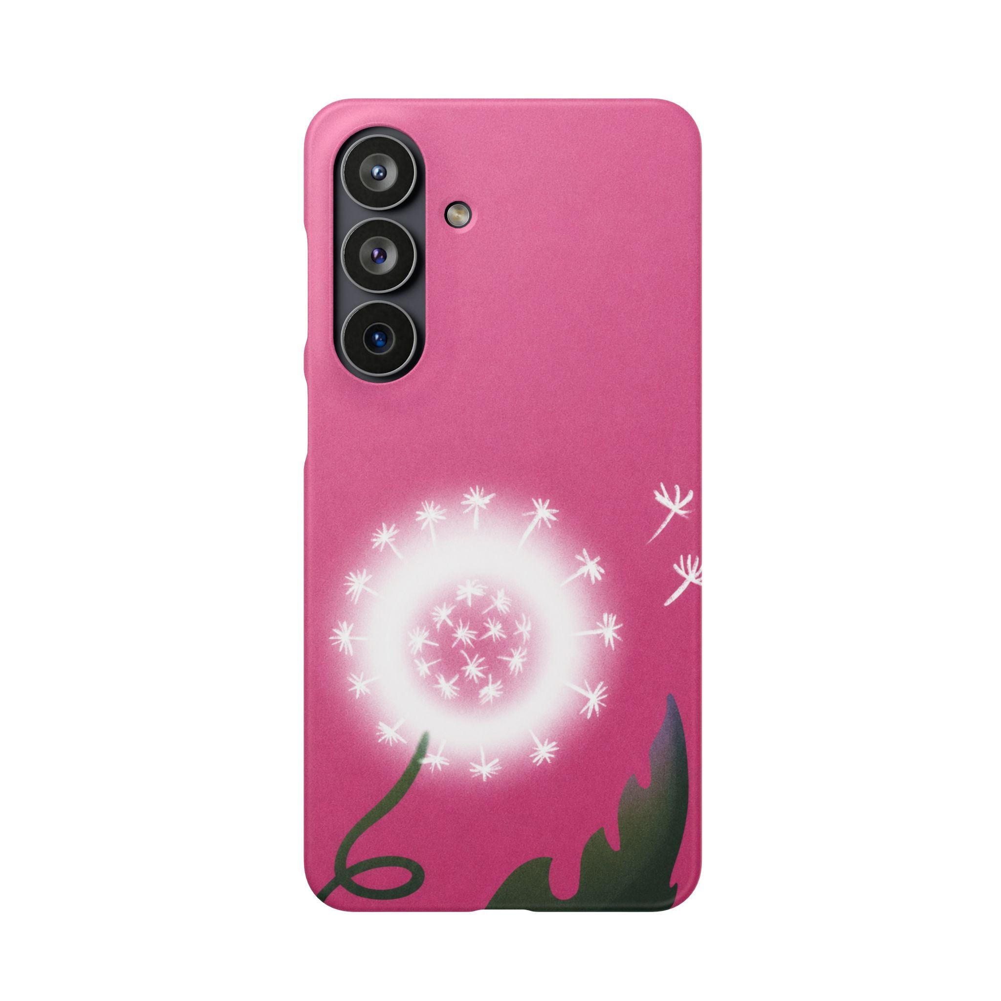 Pink Dandelion Phone Case
