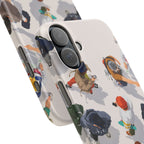 City Crowd Aesthetic Phone Case