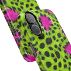 Neon Leopard Phone Case