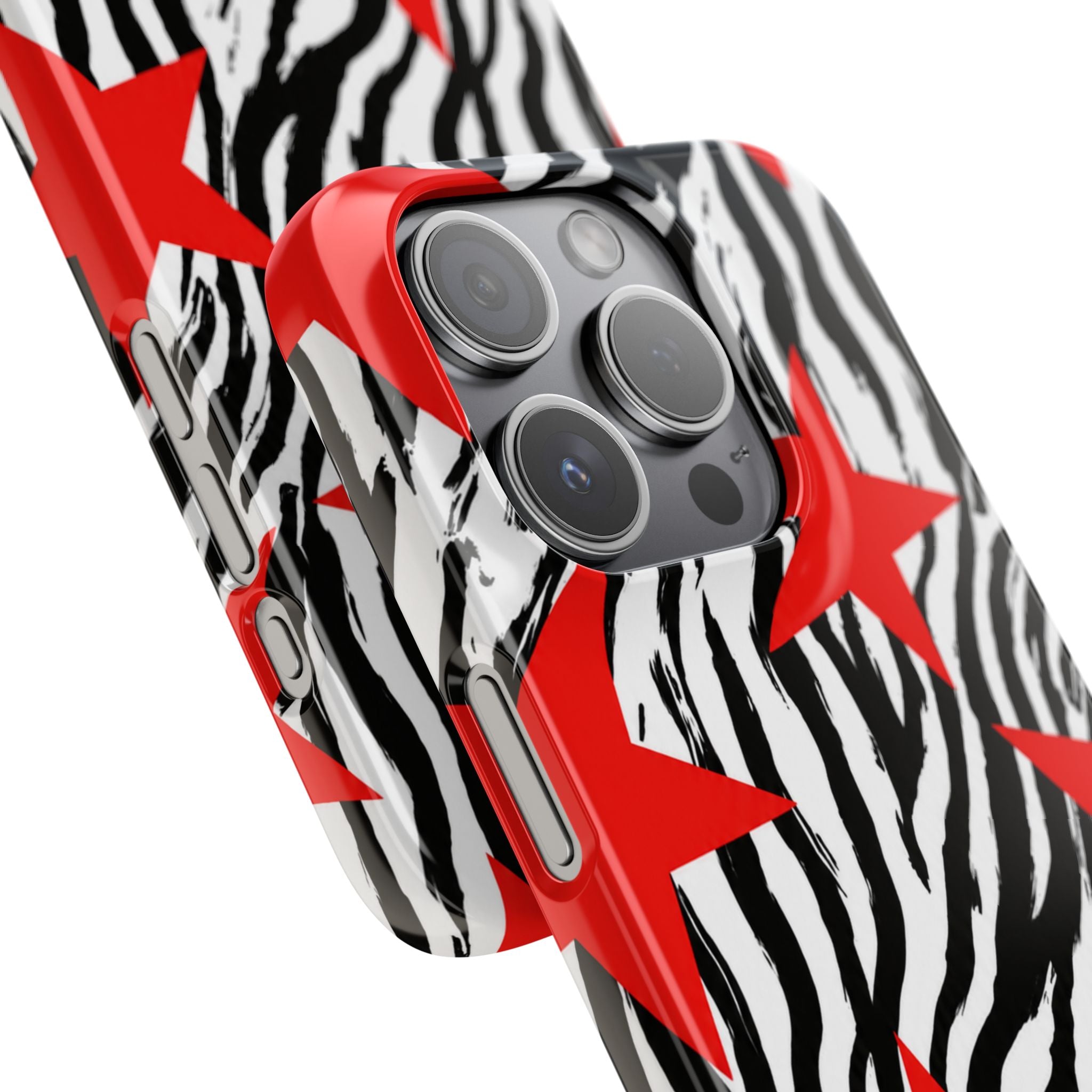 Retro Zebra Stars Phone Case
