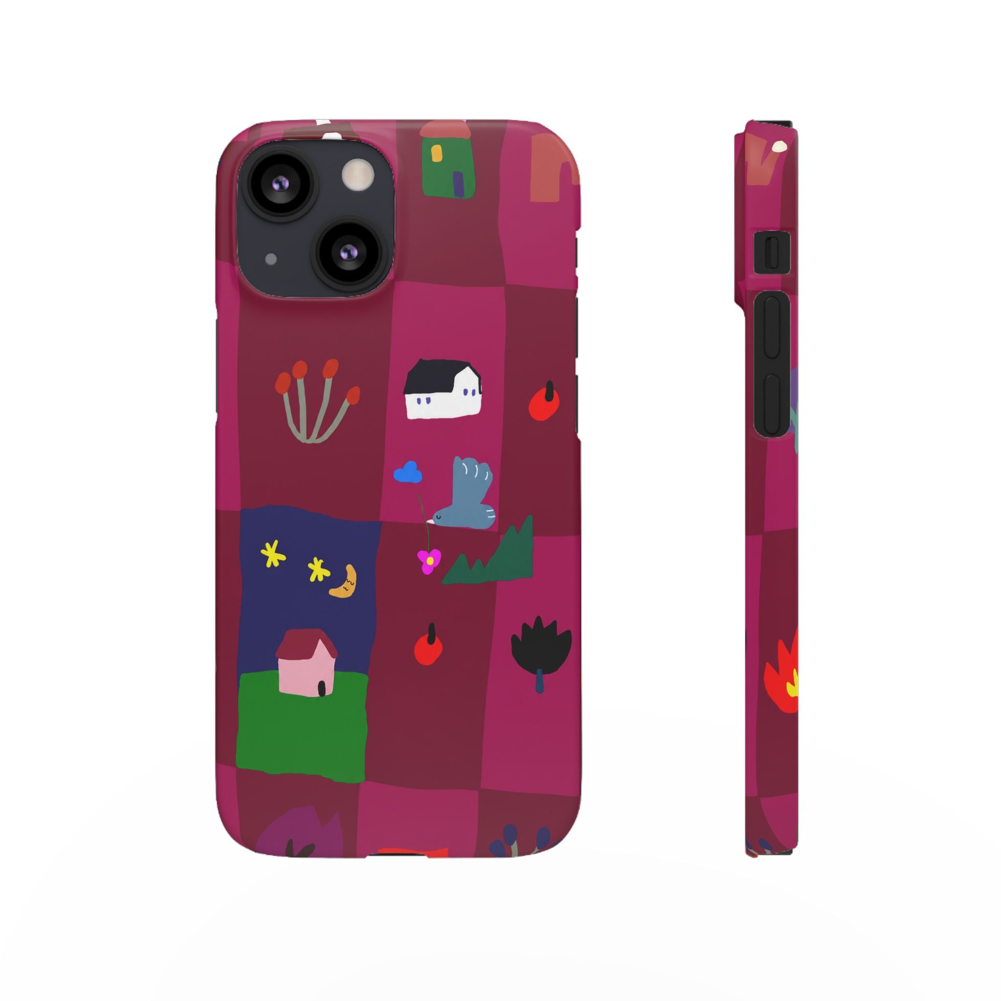 Whimsical Village Phone Case