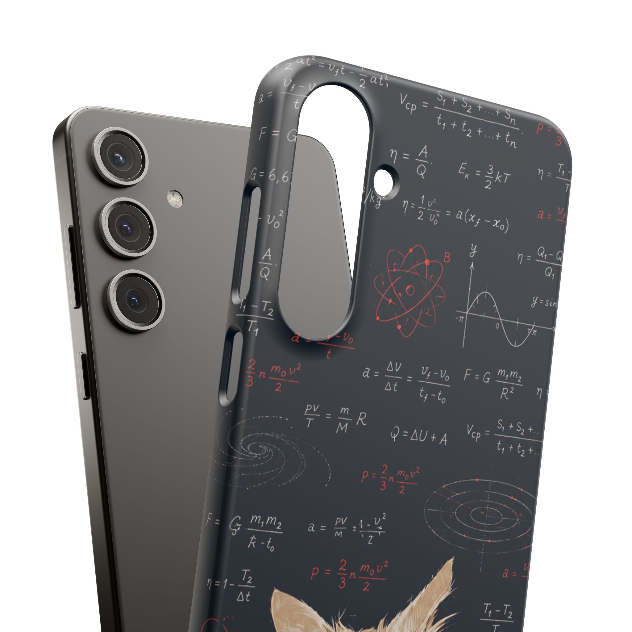 Quantum Kitty Physics Phone Case