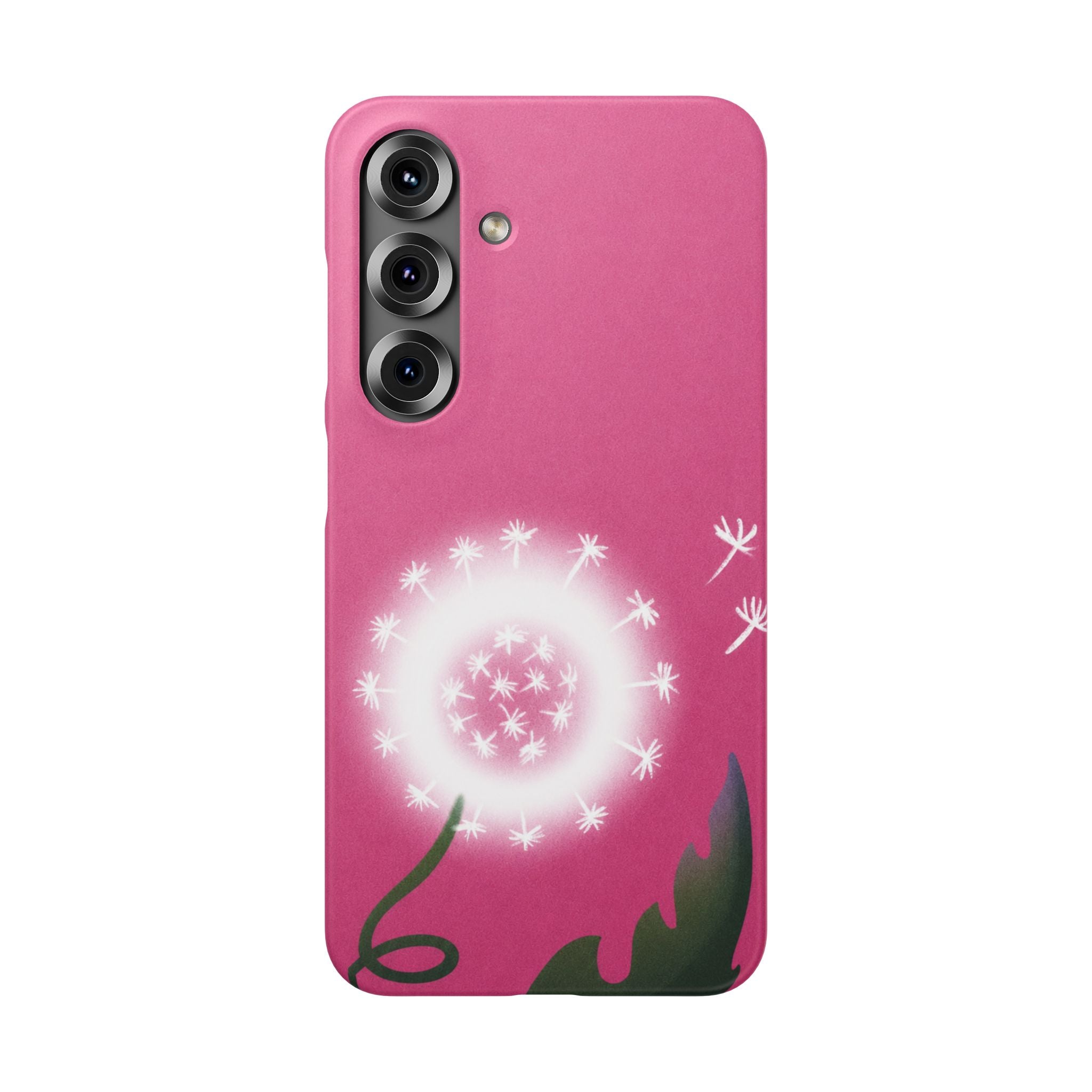 Pink Dandelion Phone Case