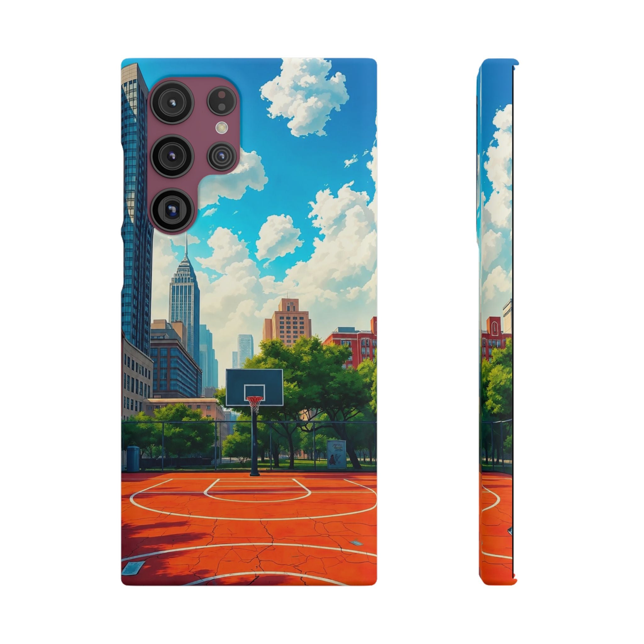 Urban Basketball Court Phone Case