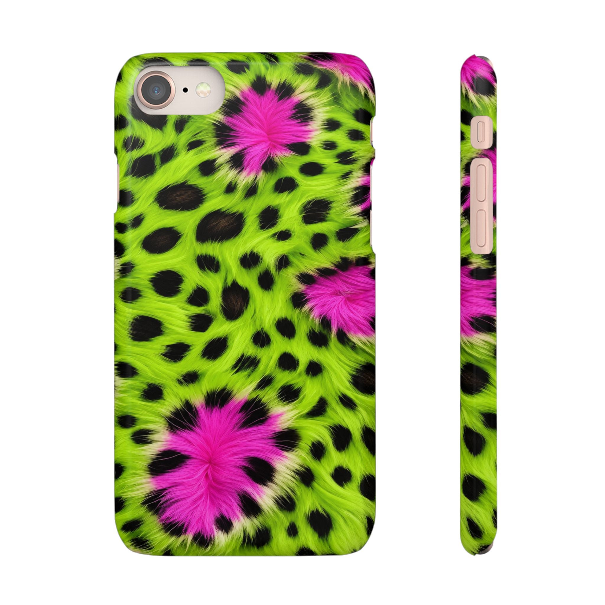 Neon Leopard Phone Case