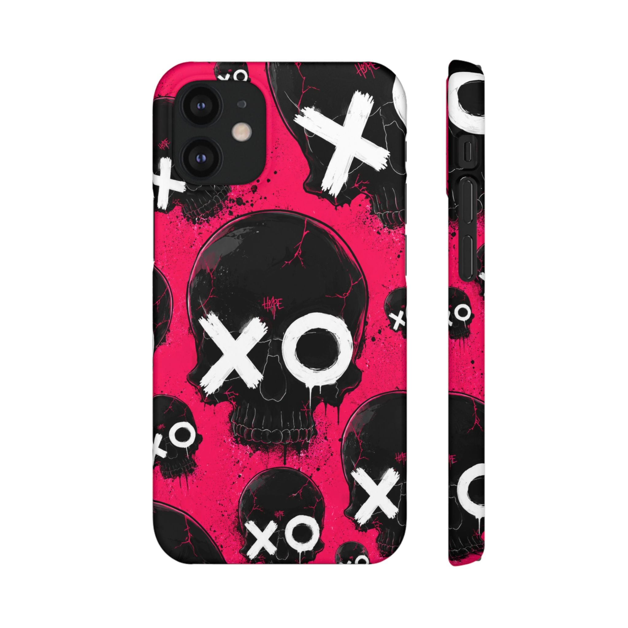 XO Skull Punk Phone Case