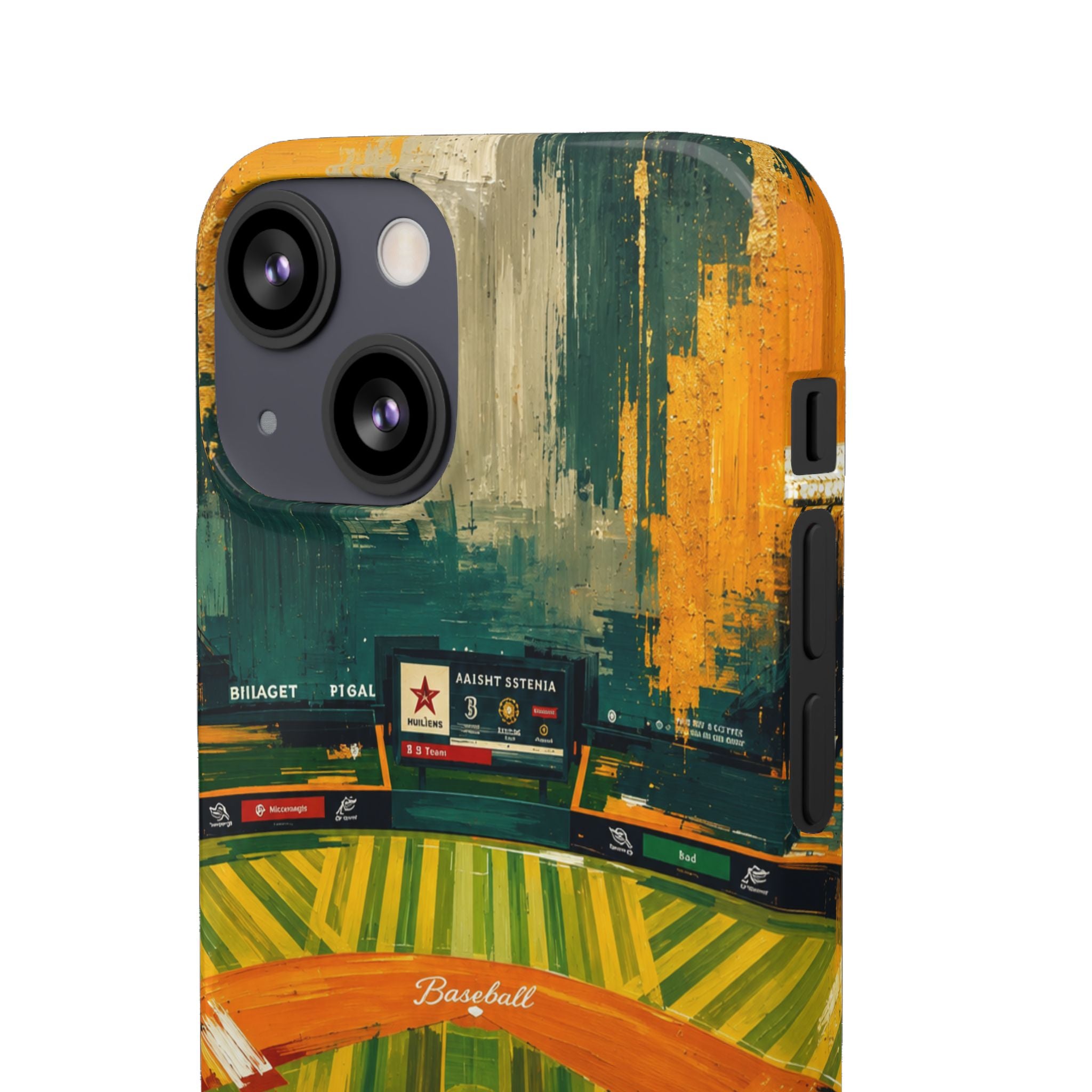 Abstract Baseball Stadium Phone Case