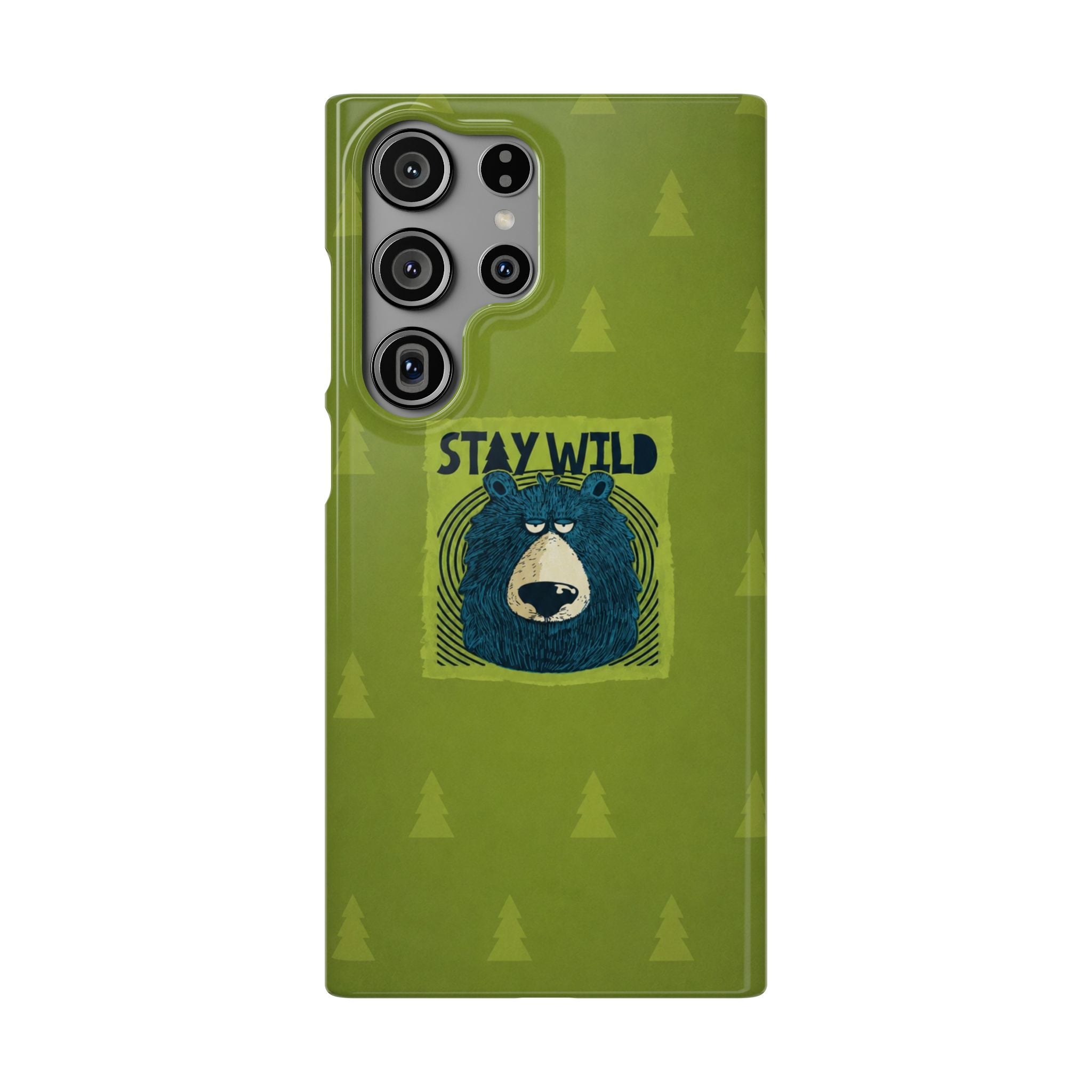 Stay Wild Bear Phone Case