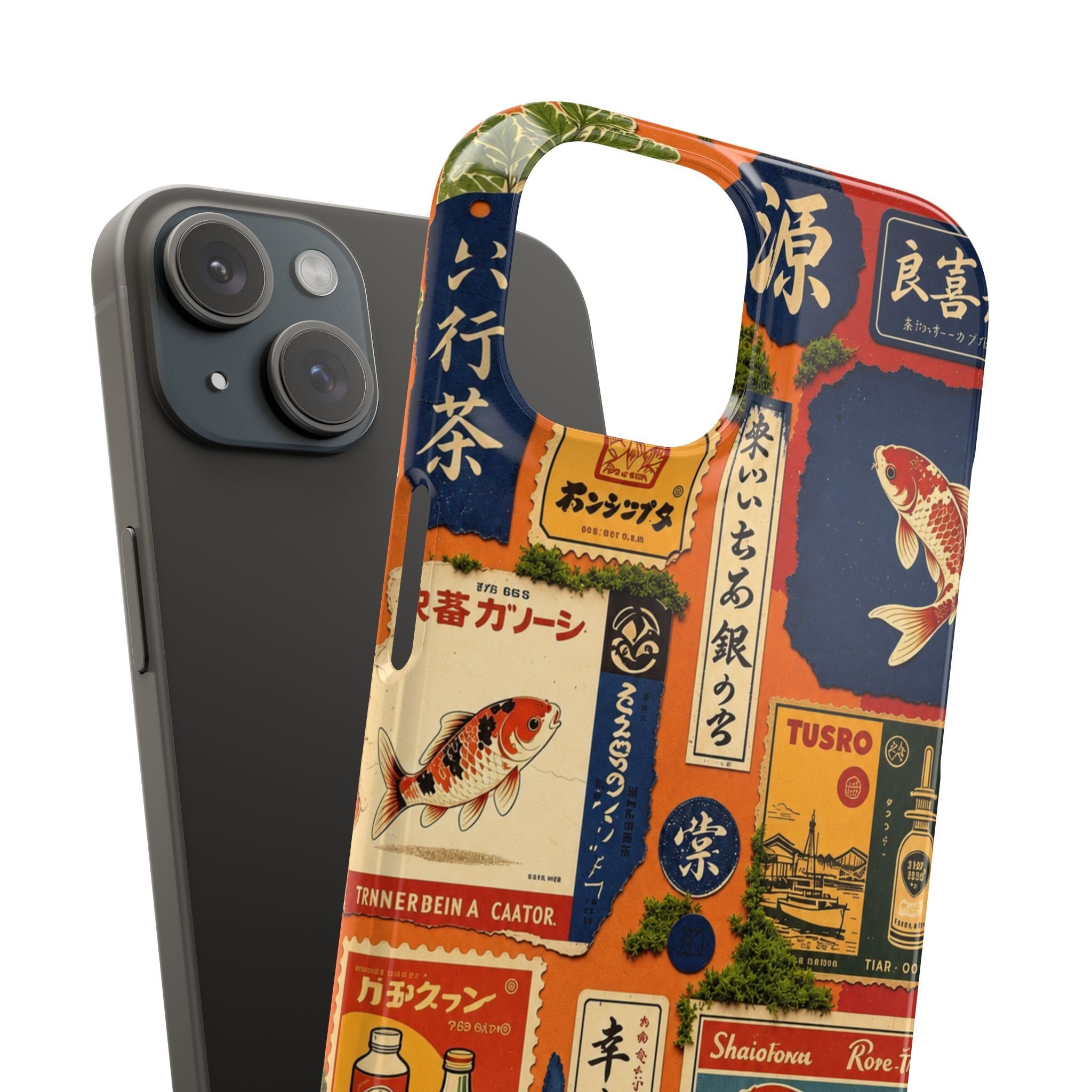 Vintage Japanese Koi Phone Case