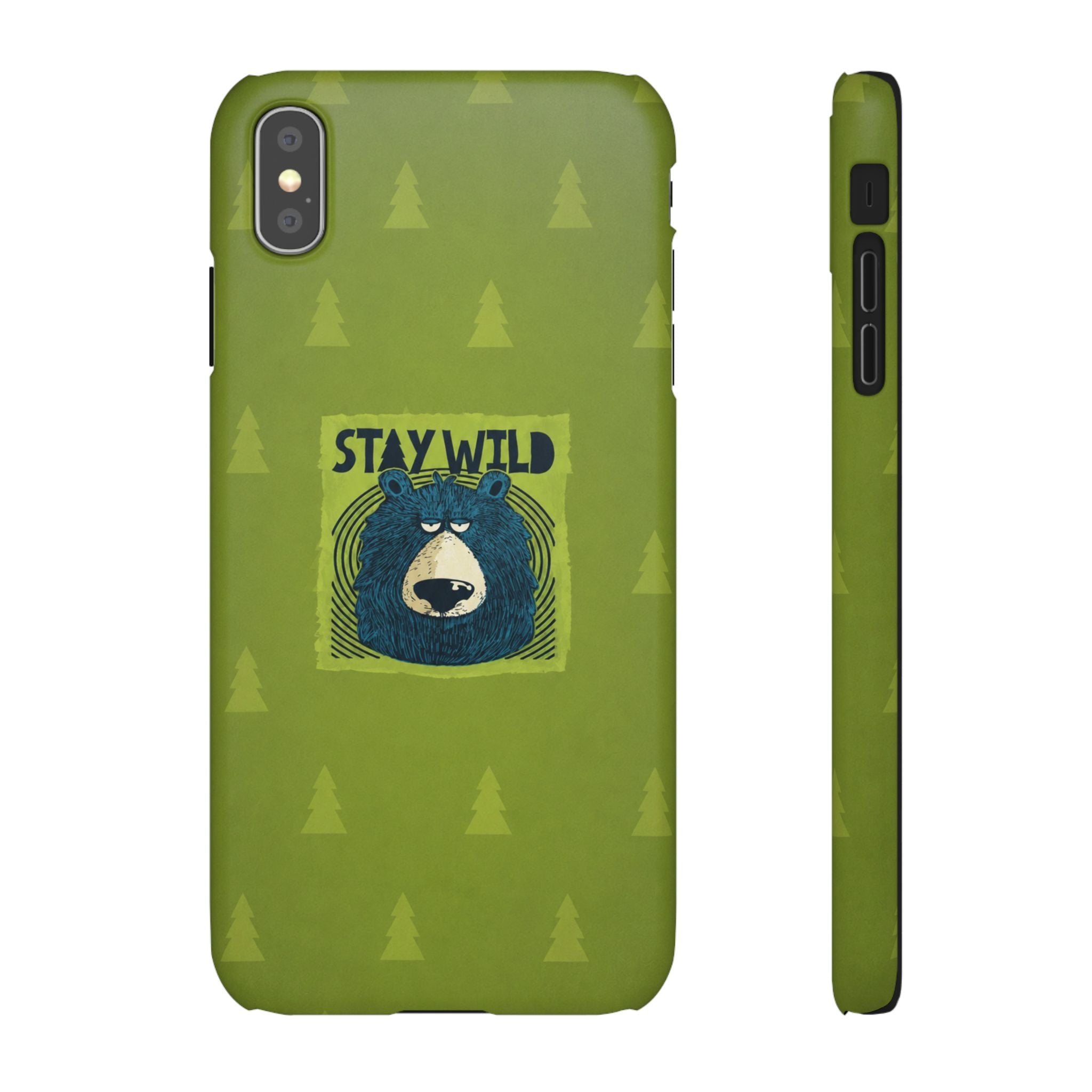 Stay Wild Bear Phone Case