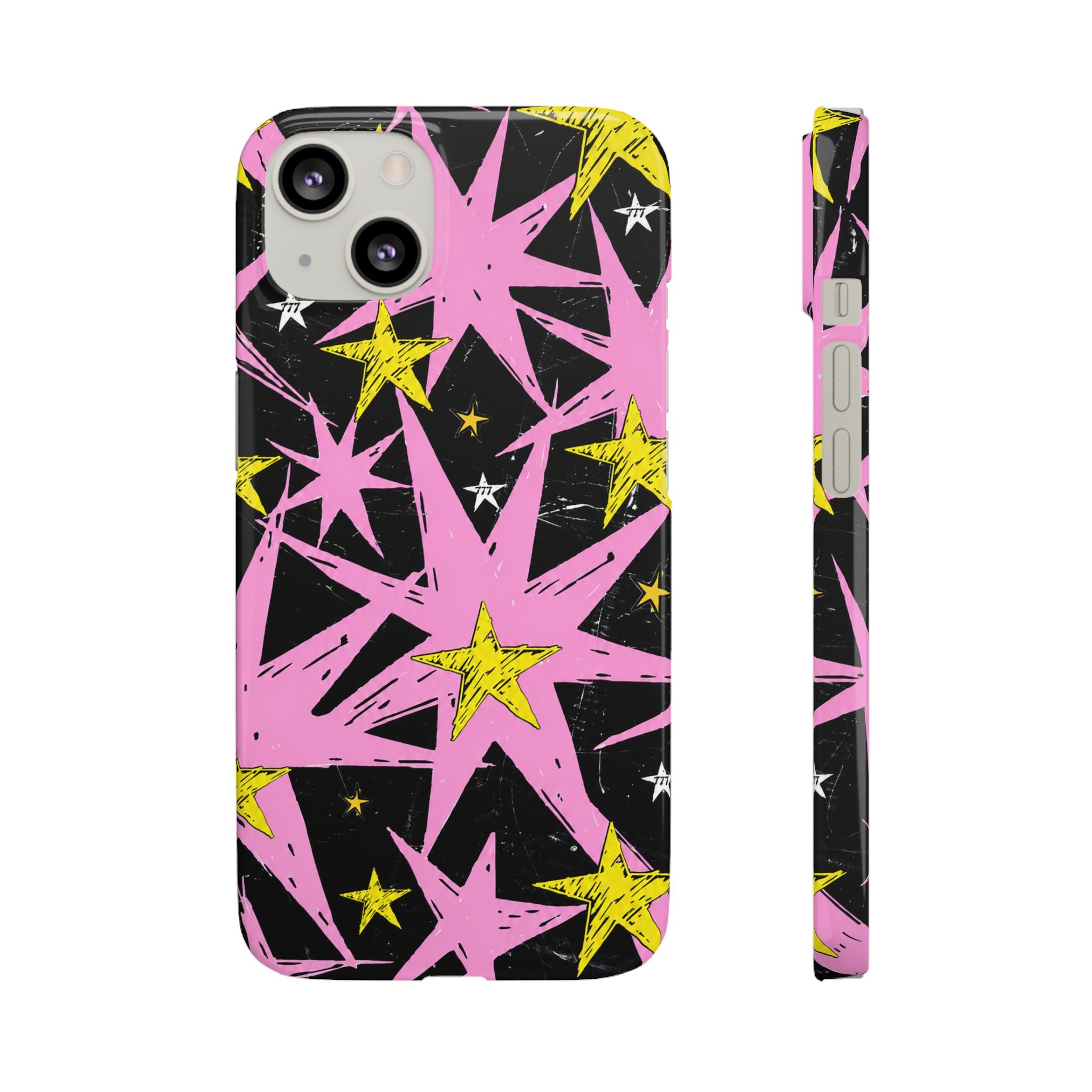 Pink Starburst Phone Case