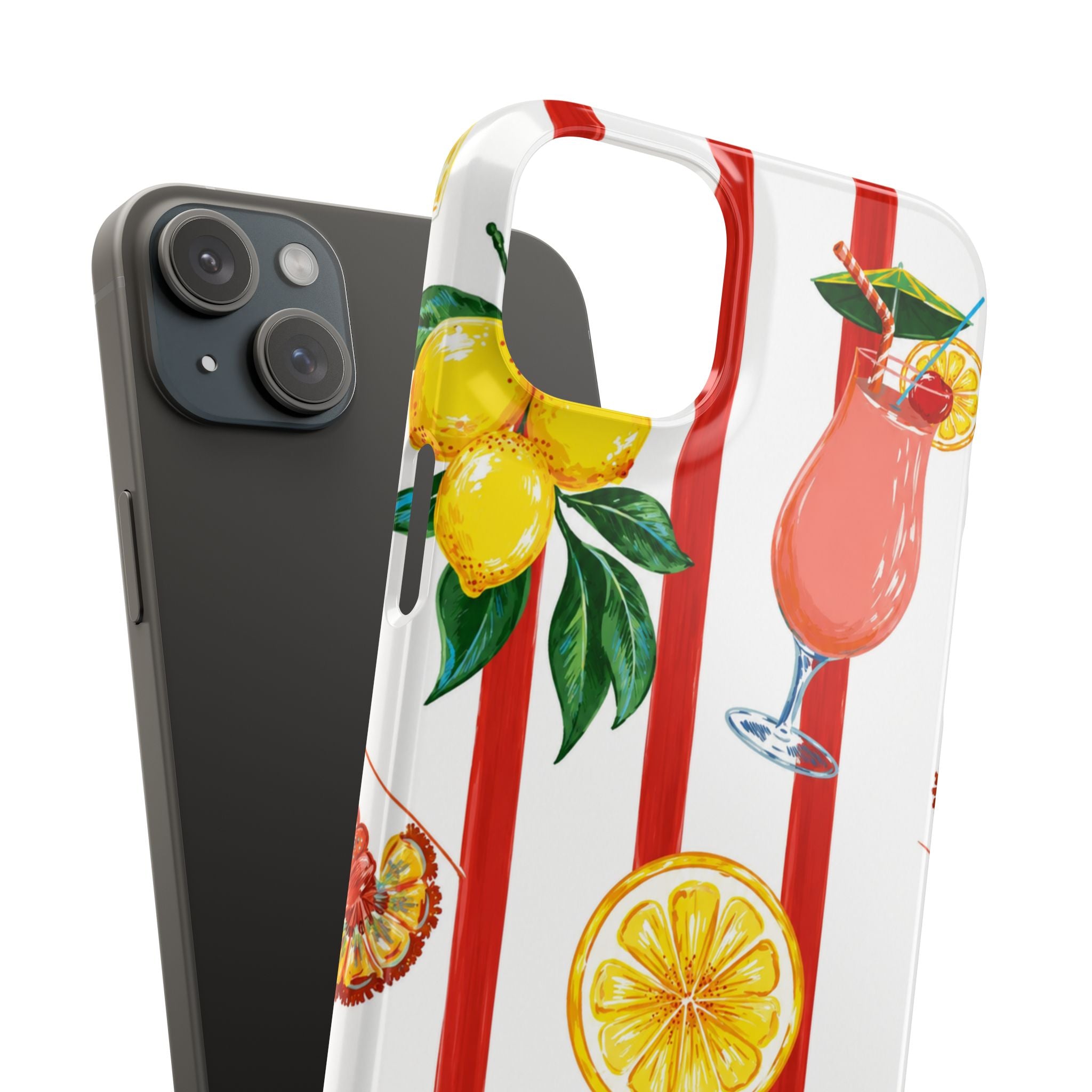Lemon Coast – Summer Citrus Phone Case