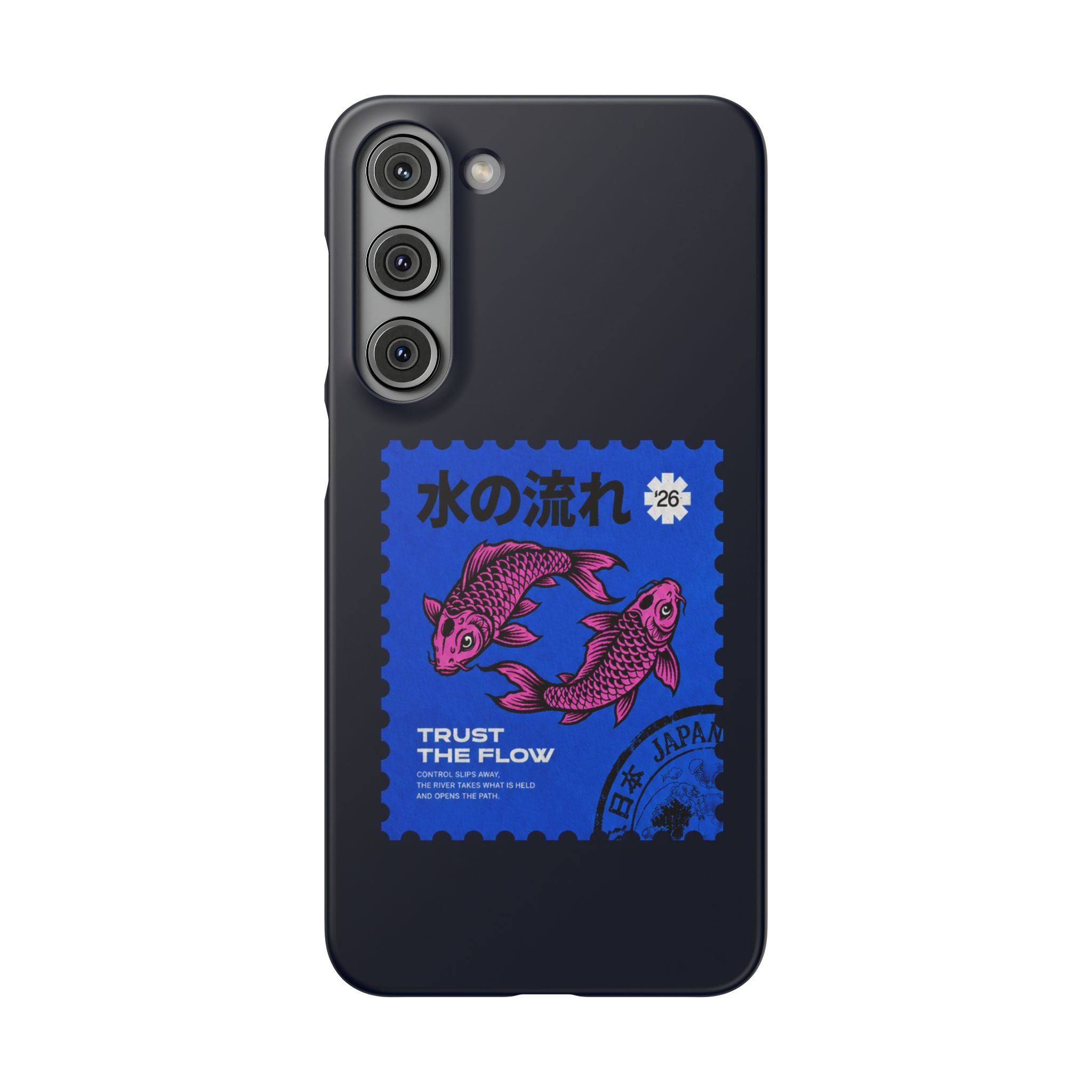 Trust The Flow Koi Phone Case