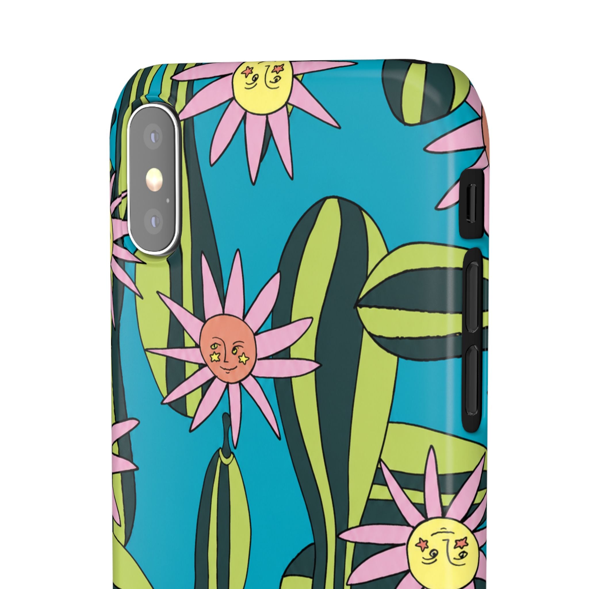 Whimsical Floral Garden Phone Case