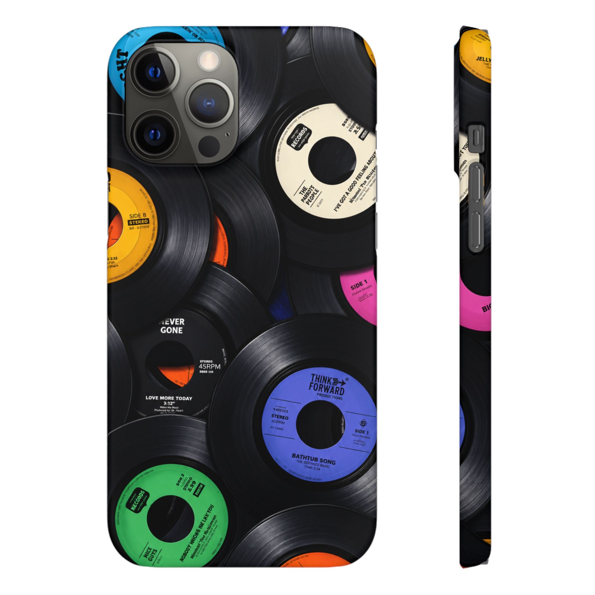 Vintage Vinyl Records Phone Case
