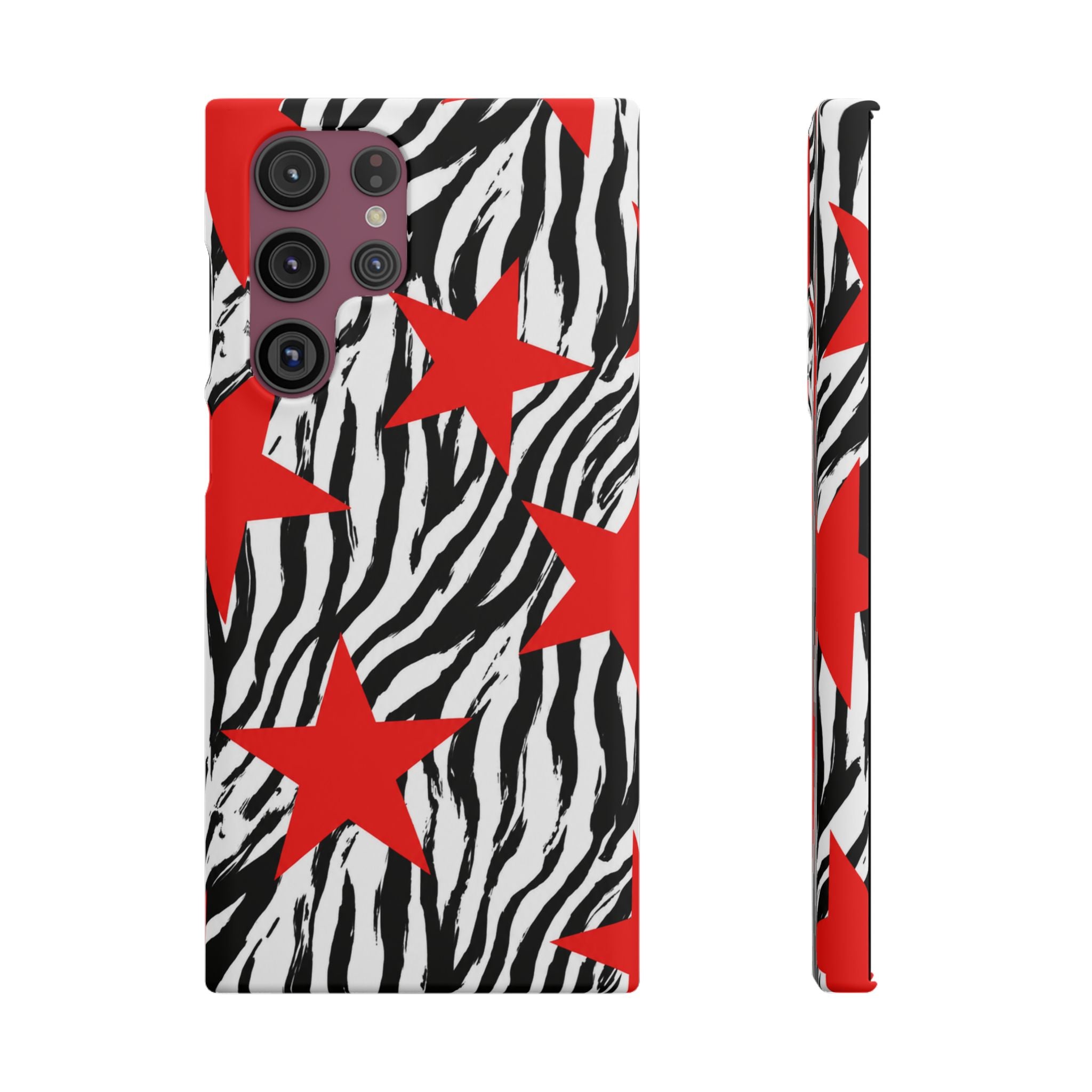 Retro Zebra Stars Phone Case