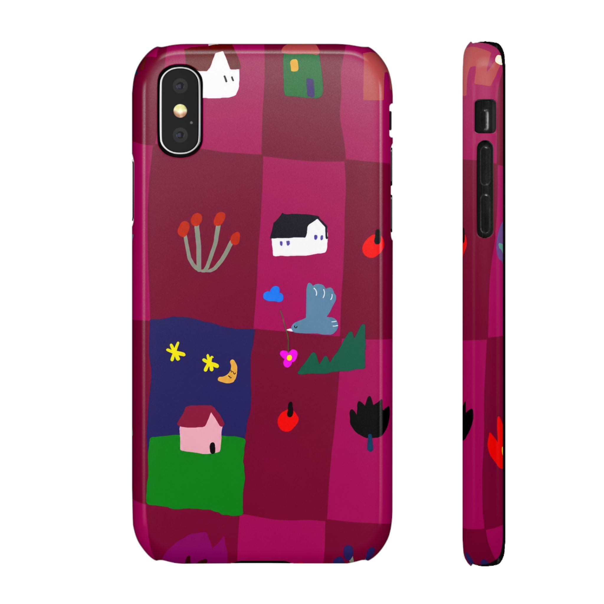 Whimsical Village Phone Case