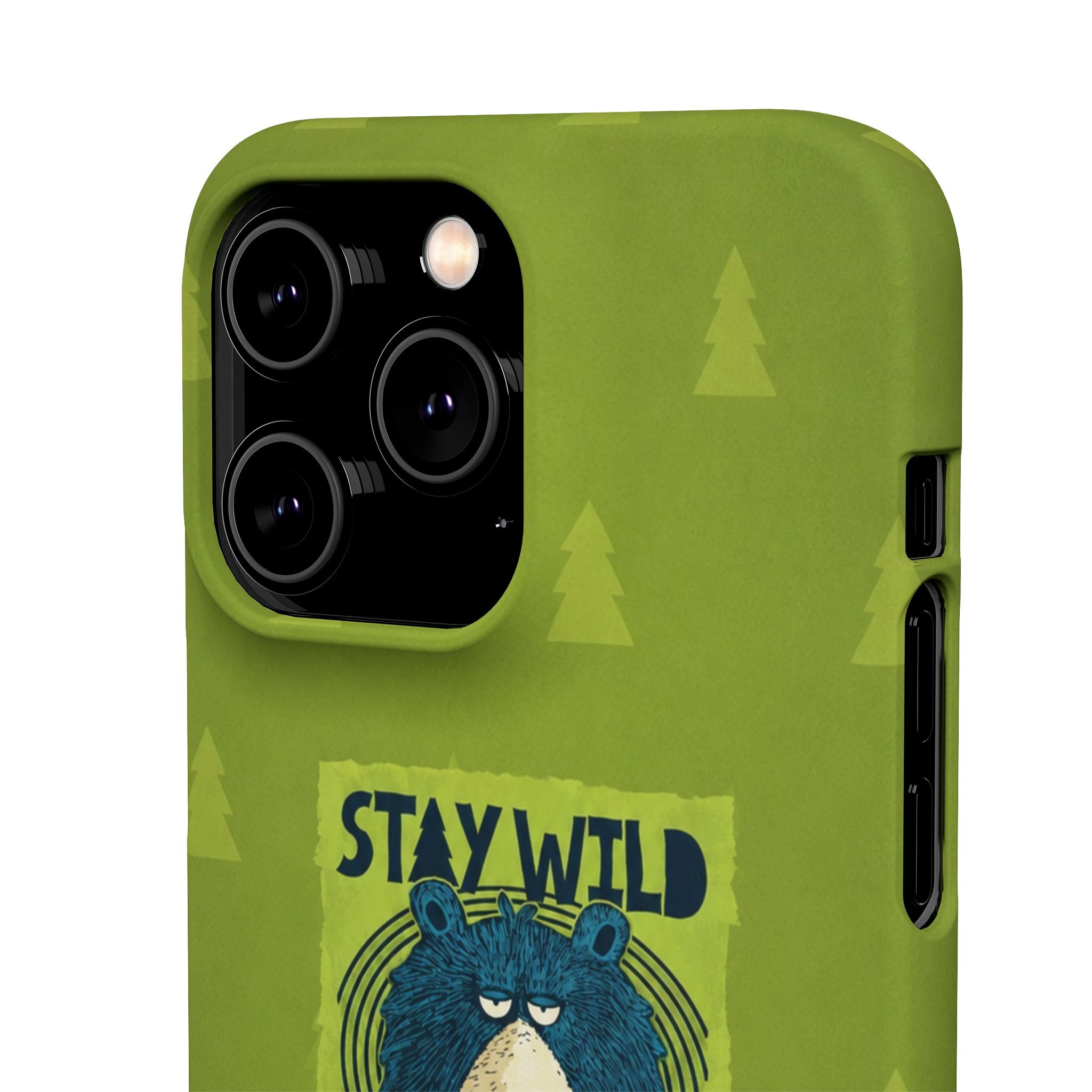 Stay Wild Bear Phone Case