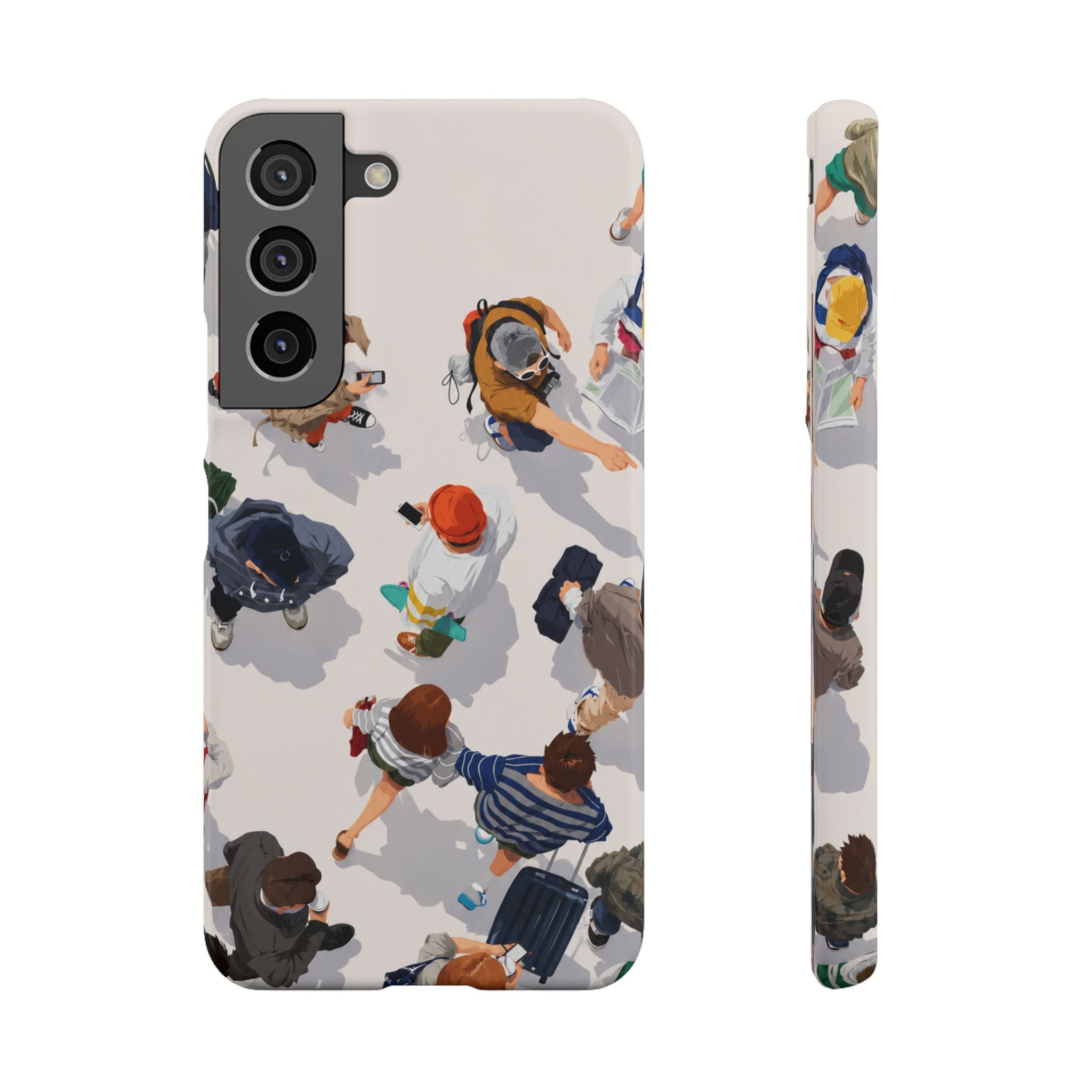 City Crowd Aesthetic Phone Case
