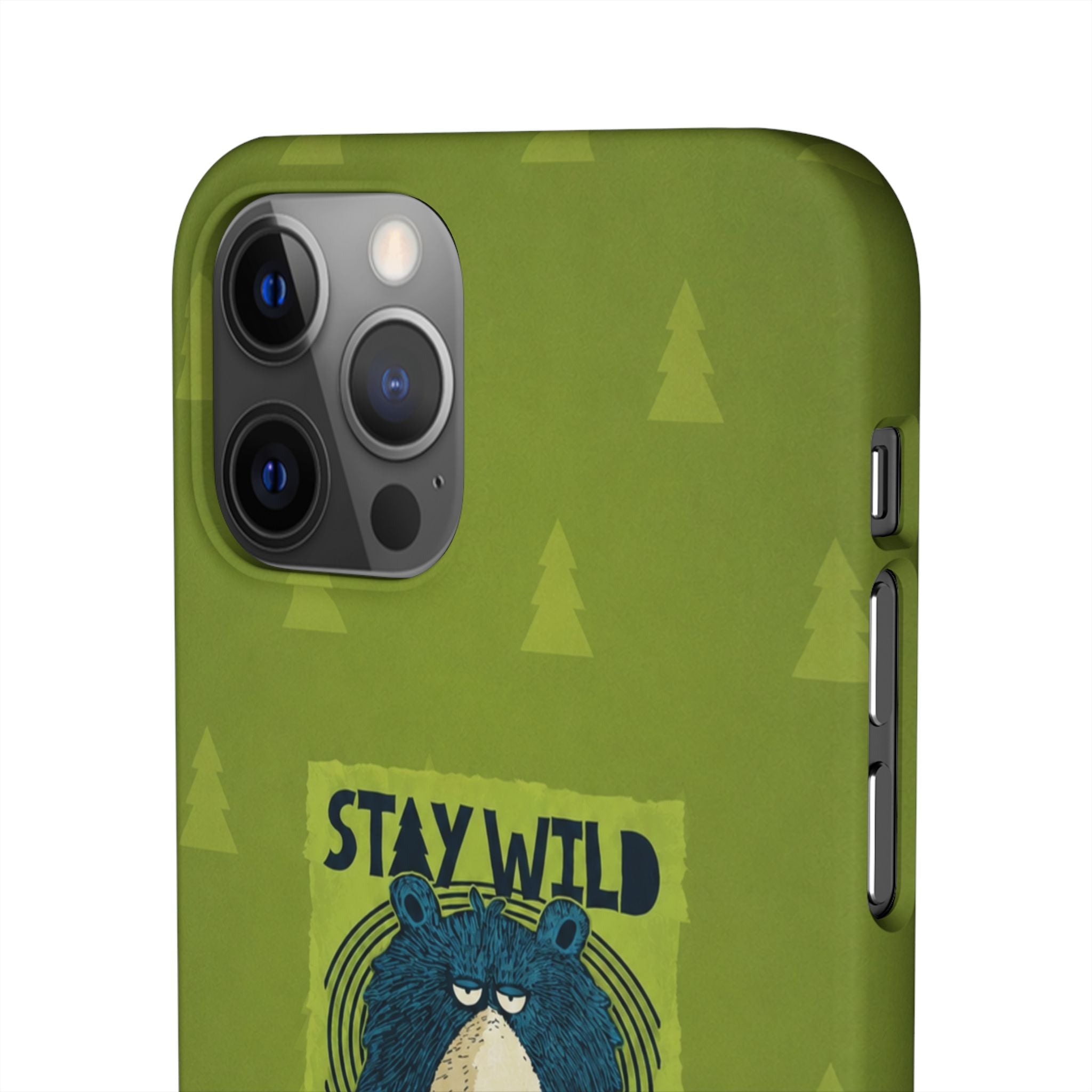 Stay Wild Bear Phone Case
