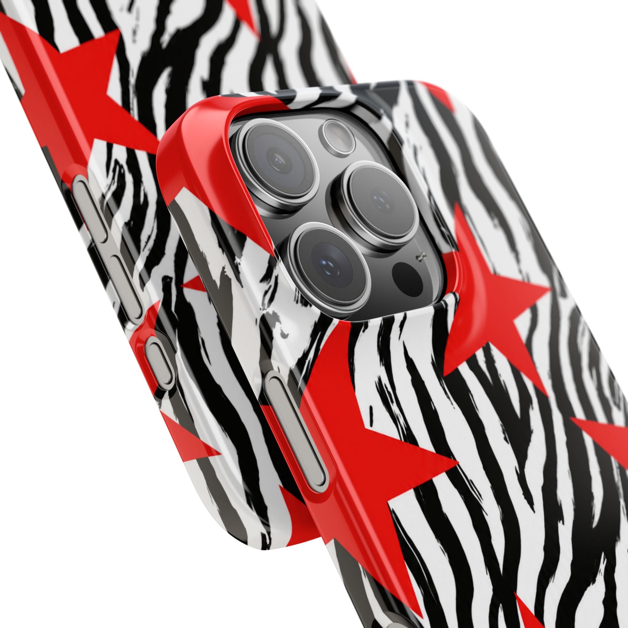 Retro Zebra Stars Phone Case