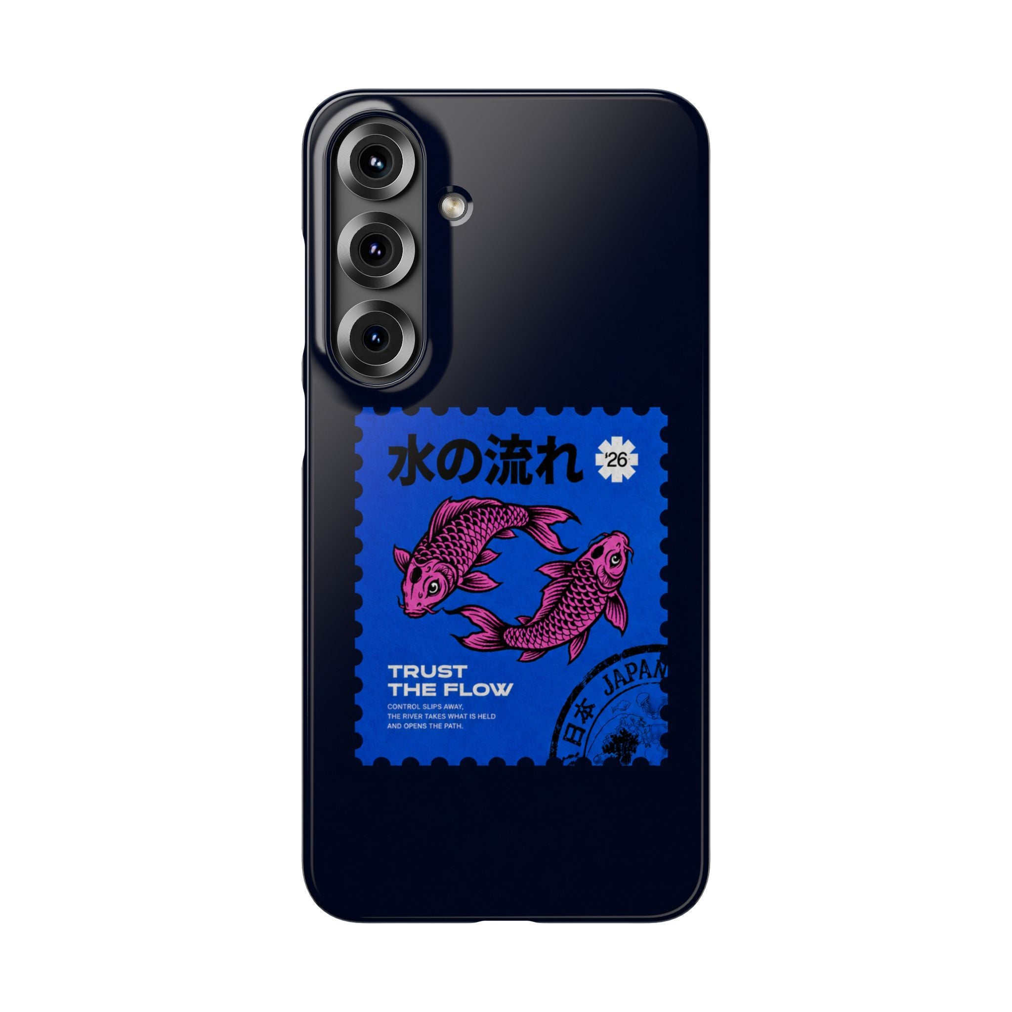 Trust The Flow Koi Phone Case