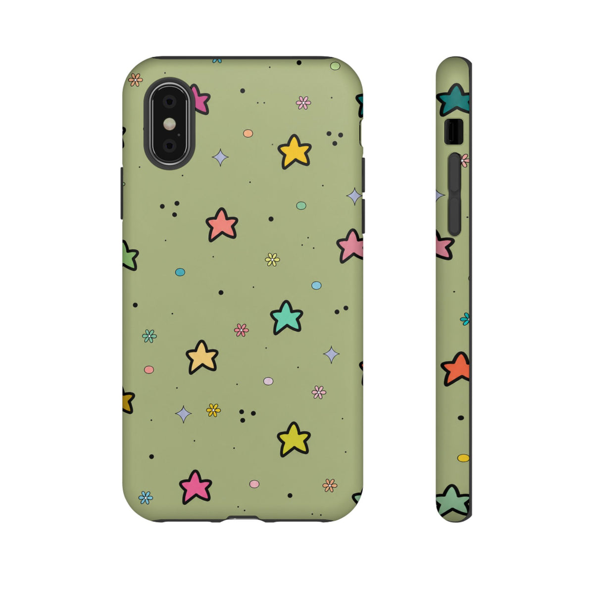 Cosmic Star Doodle Phone Case