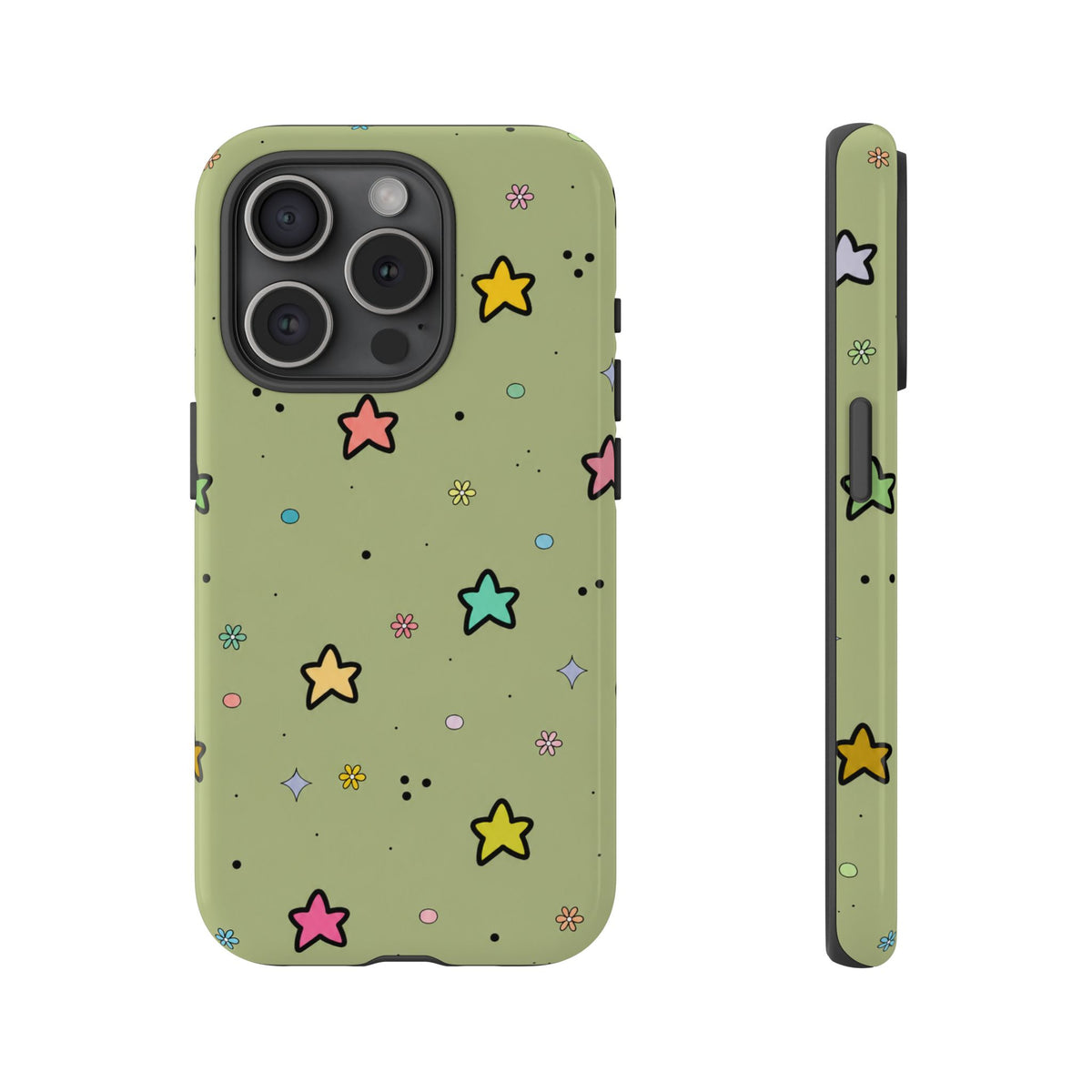 Cosmic Star Doodle Phone Case