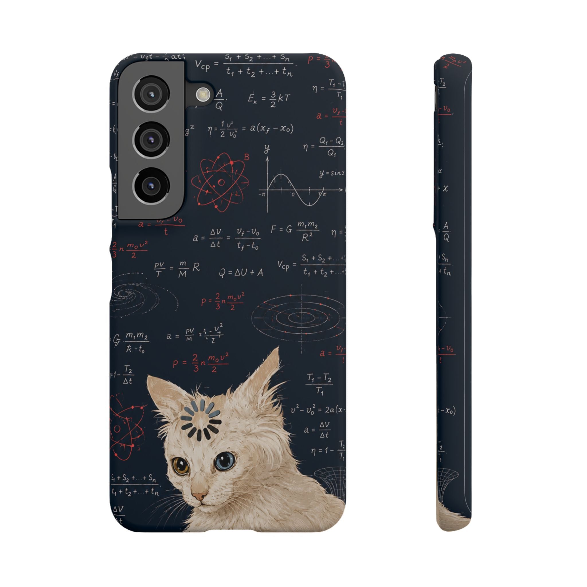 Quantum Kitty Physics Phone Case