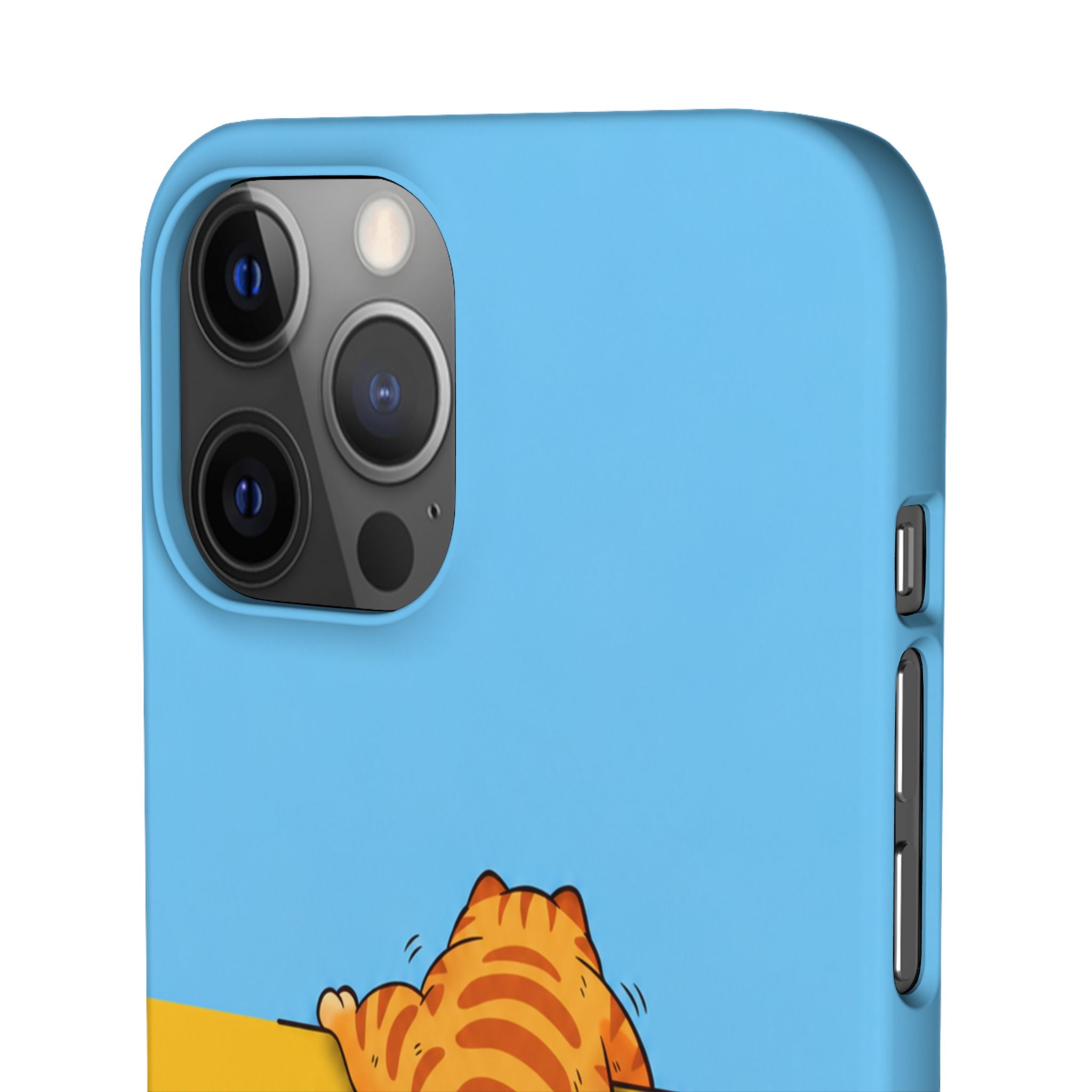 Peekaboo Orange Cat Phone Case