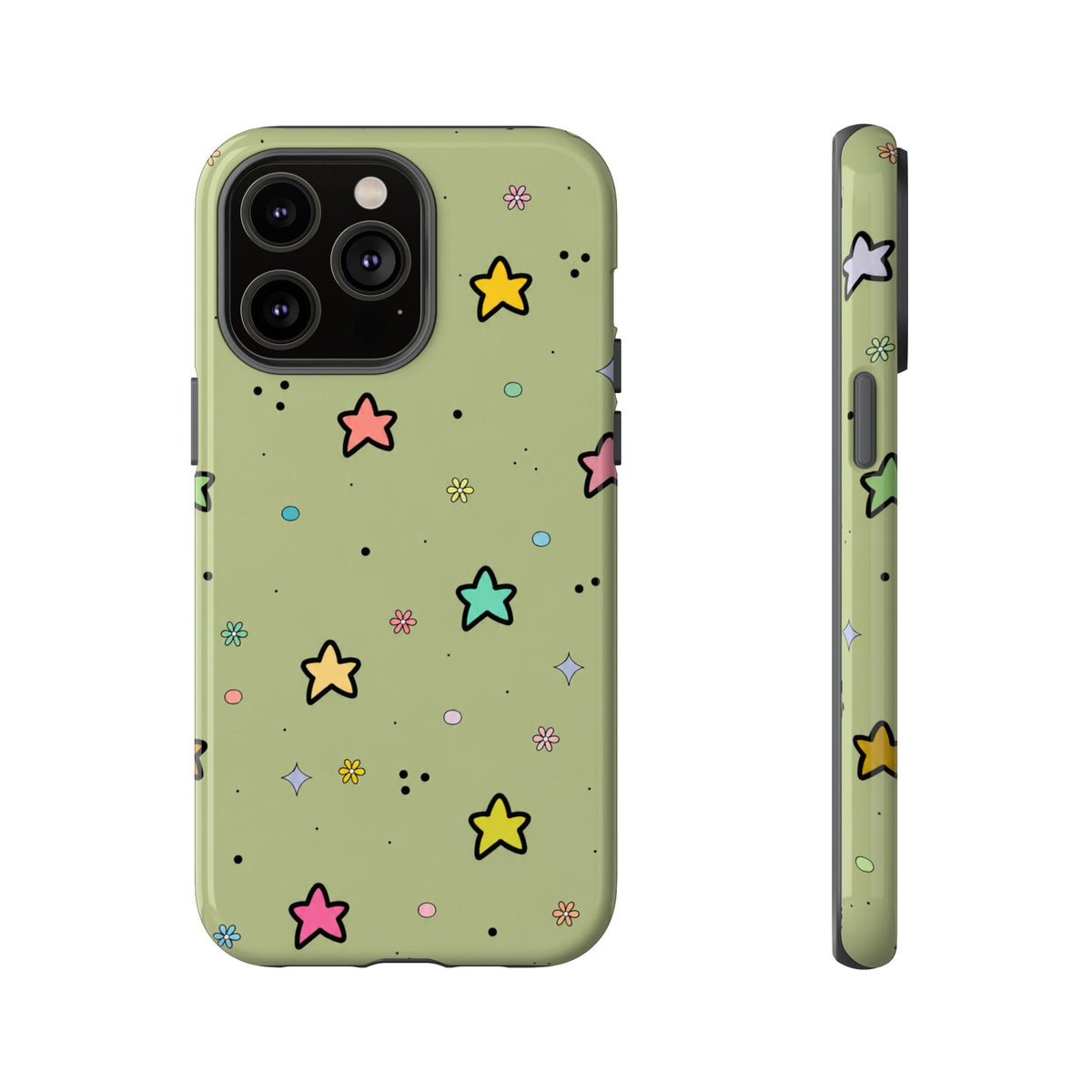 Cosmic Star Doodle Phone Case