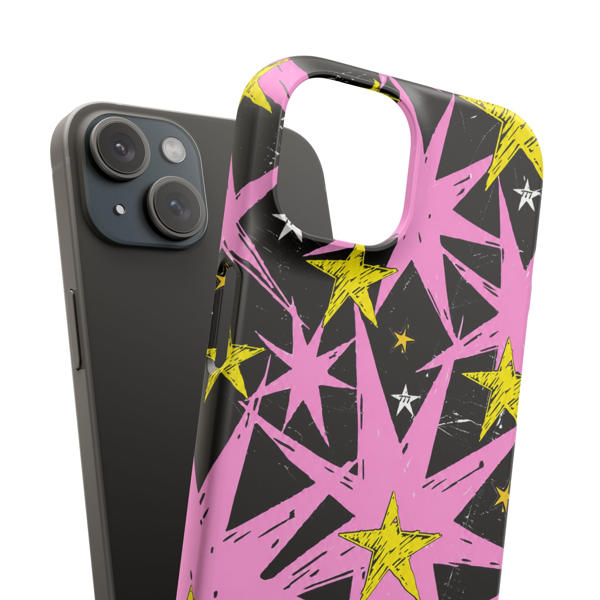 Pink Starburst Phone Case