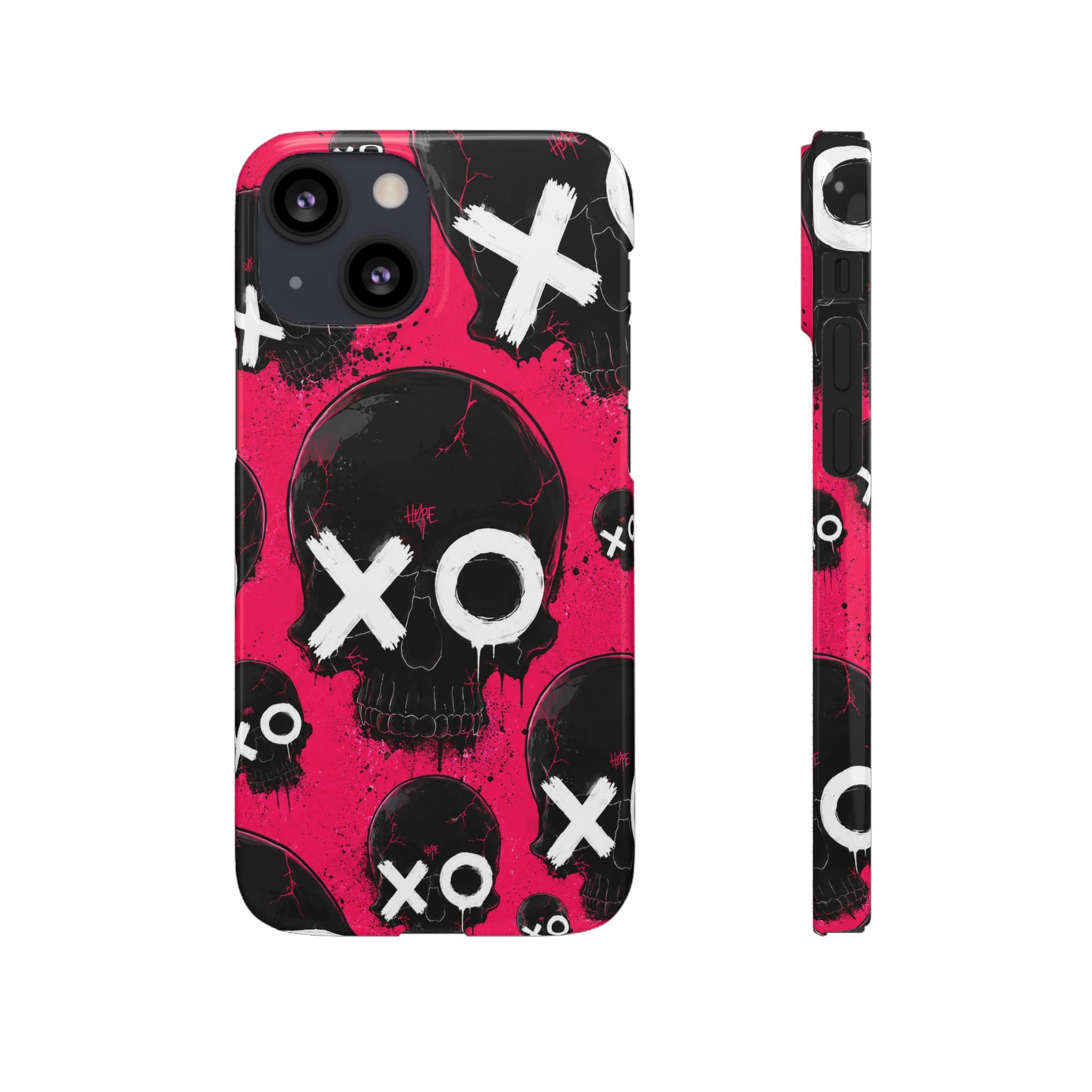 XO Skull Punk Phone Case