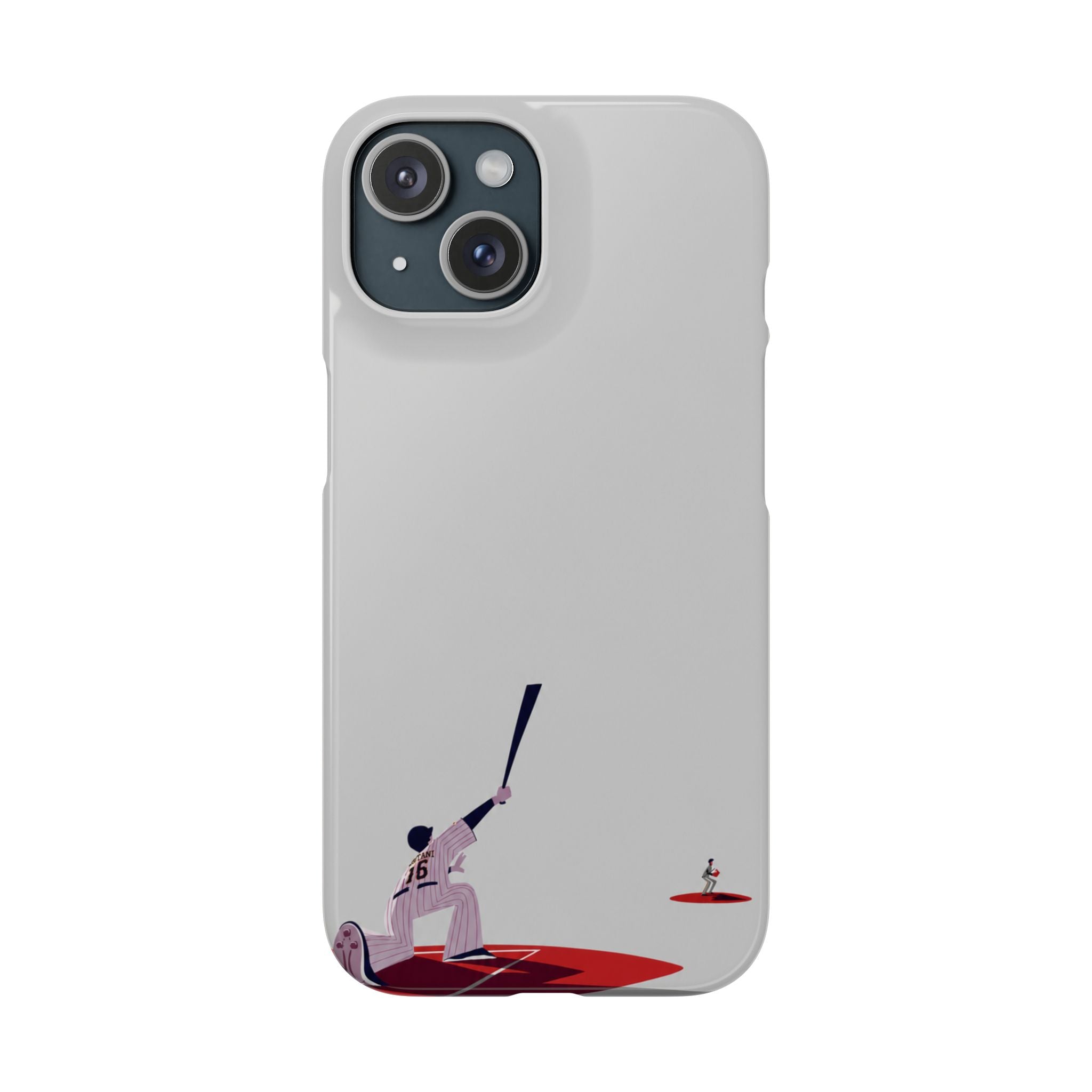 Baseball Swing Art Phone Case