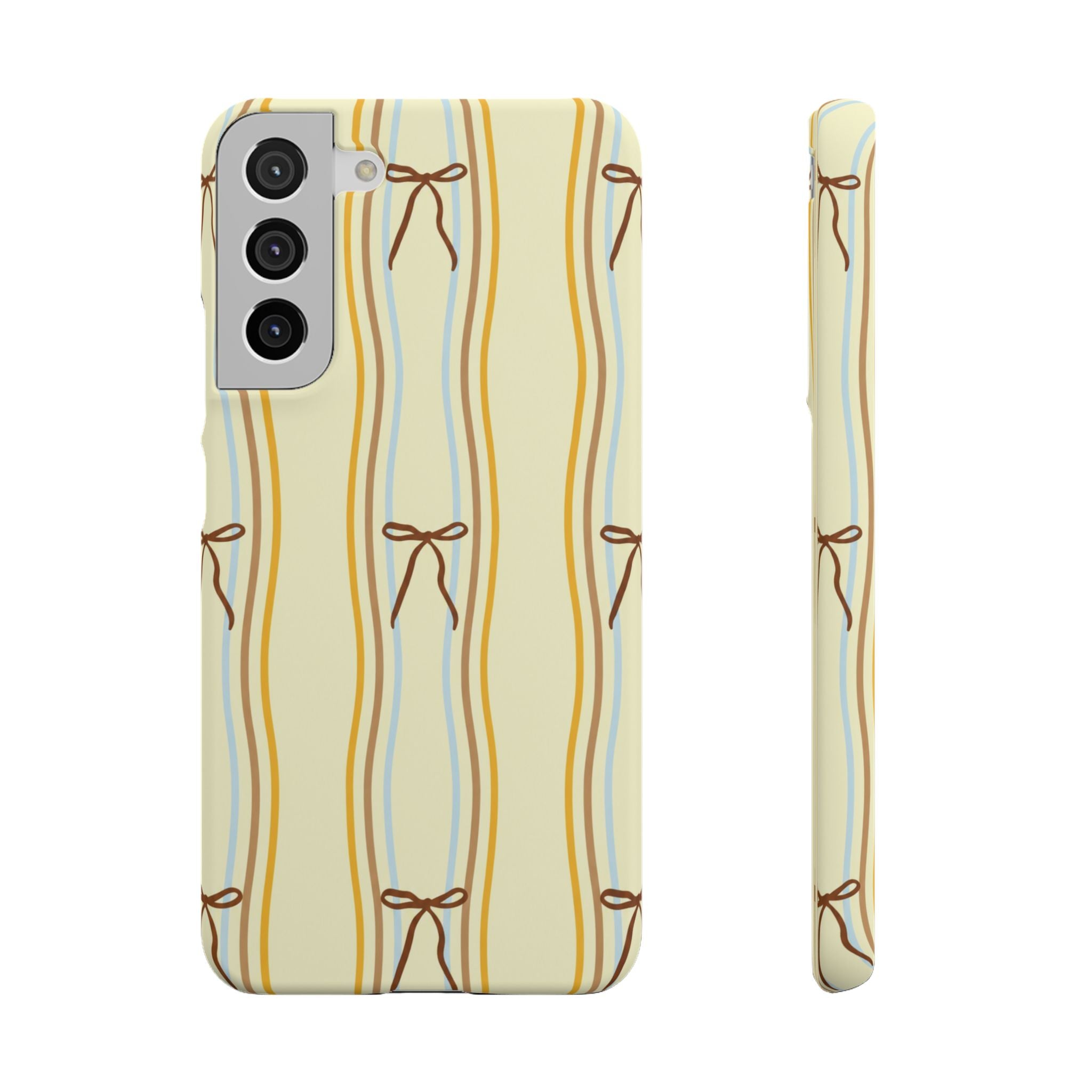 Bow Stripe Phone Case