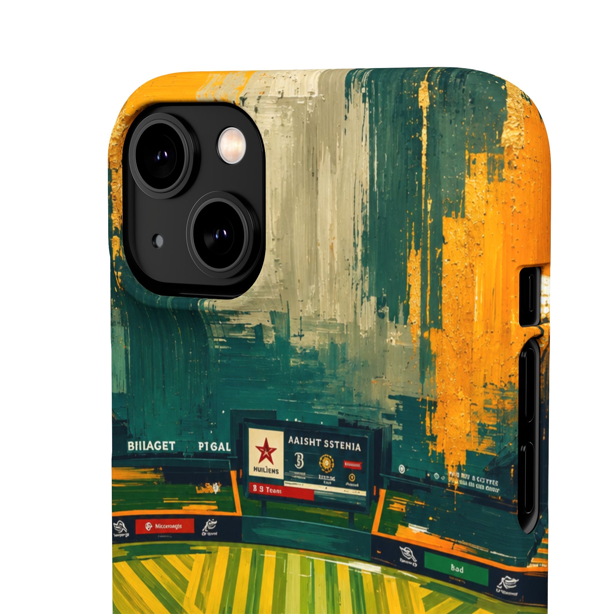 Abstract Baseball Stadium Phone Case