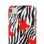 Retro Zebra Stars Phone Case