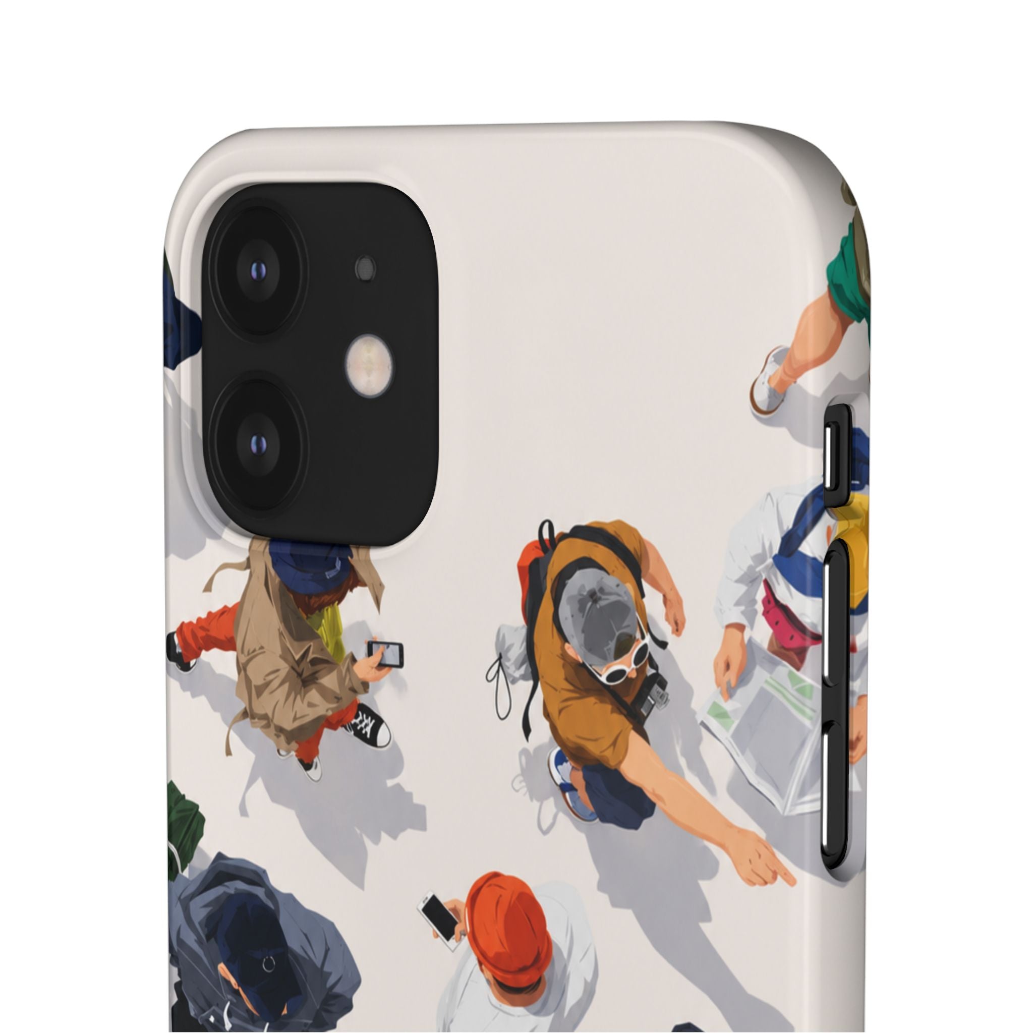 City Crowd Aesthetic Phone Case