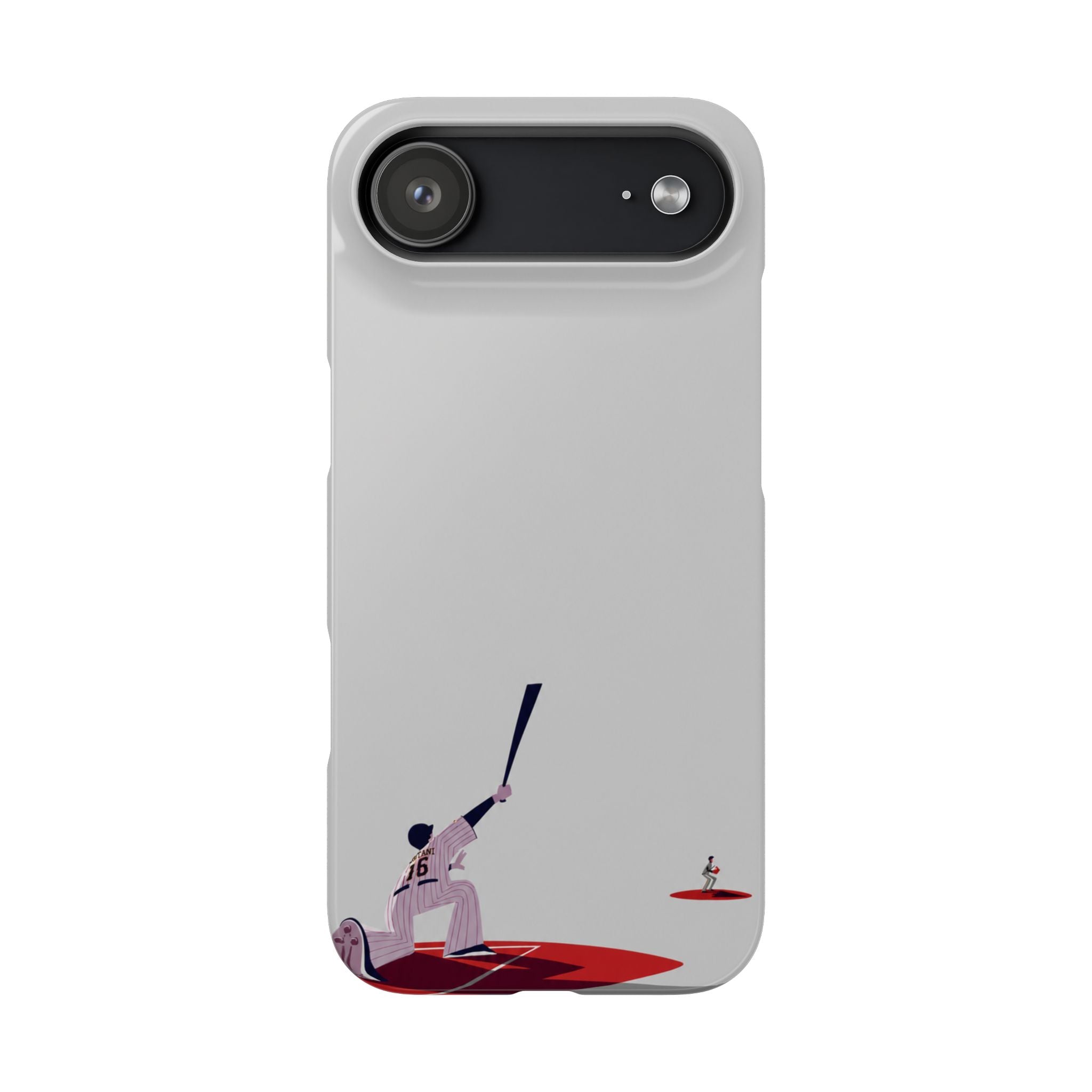 Baseball Swing Art Phone Case