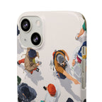 City Crowd Aesthetic Phone Case