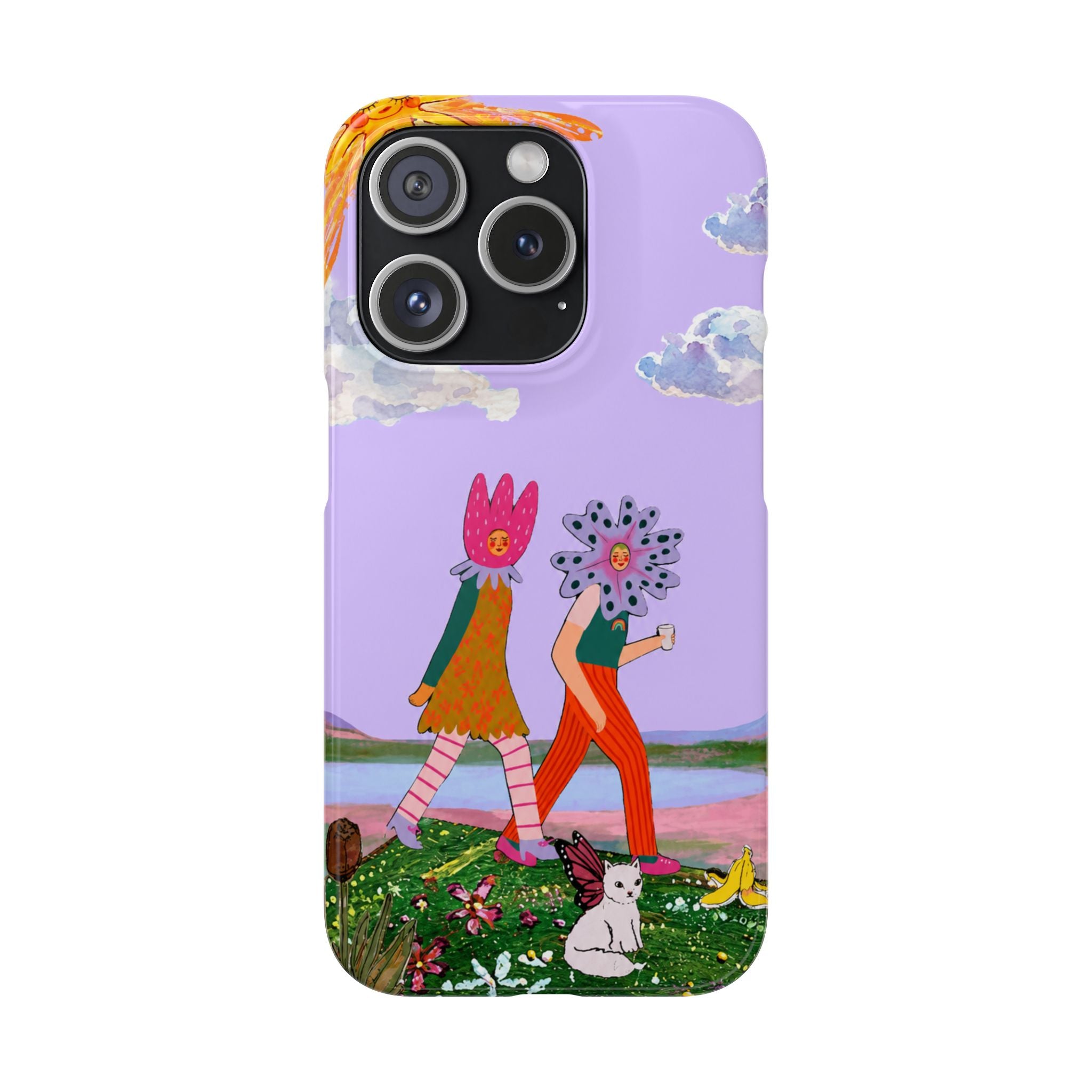 Floral Friends Phone Case