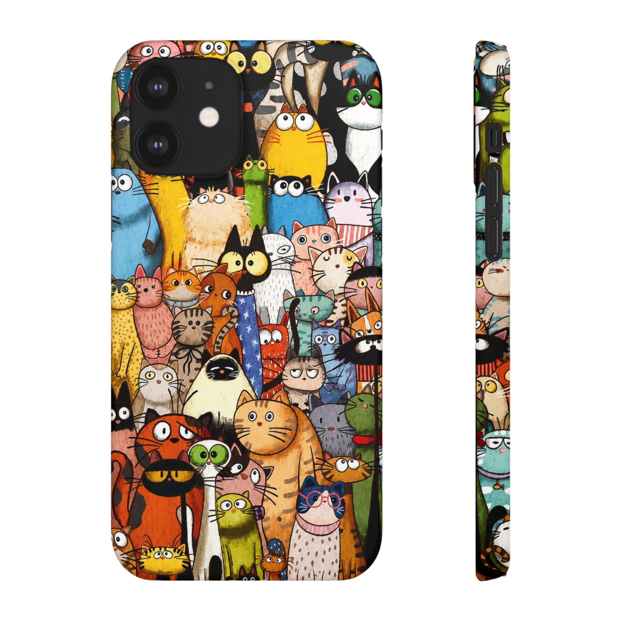 Cute Cat Pattern Phone Case