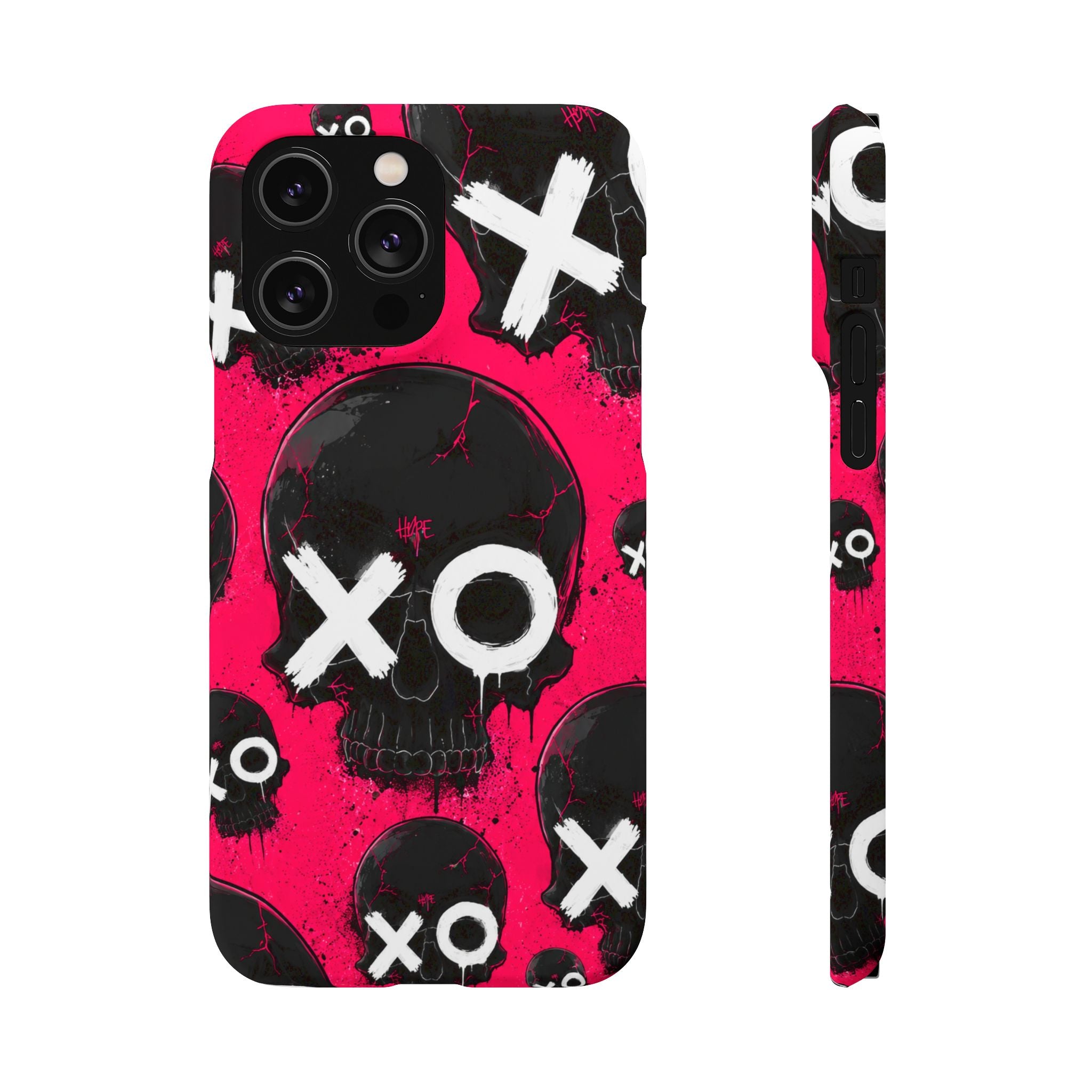 XO Skull Punk Phone Case
