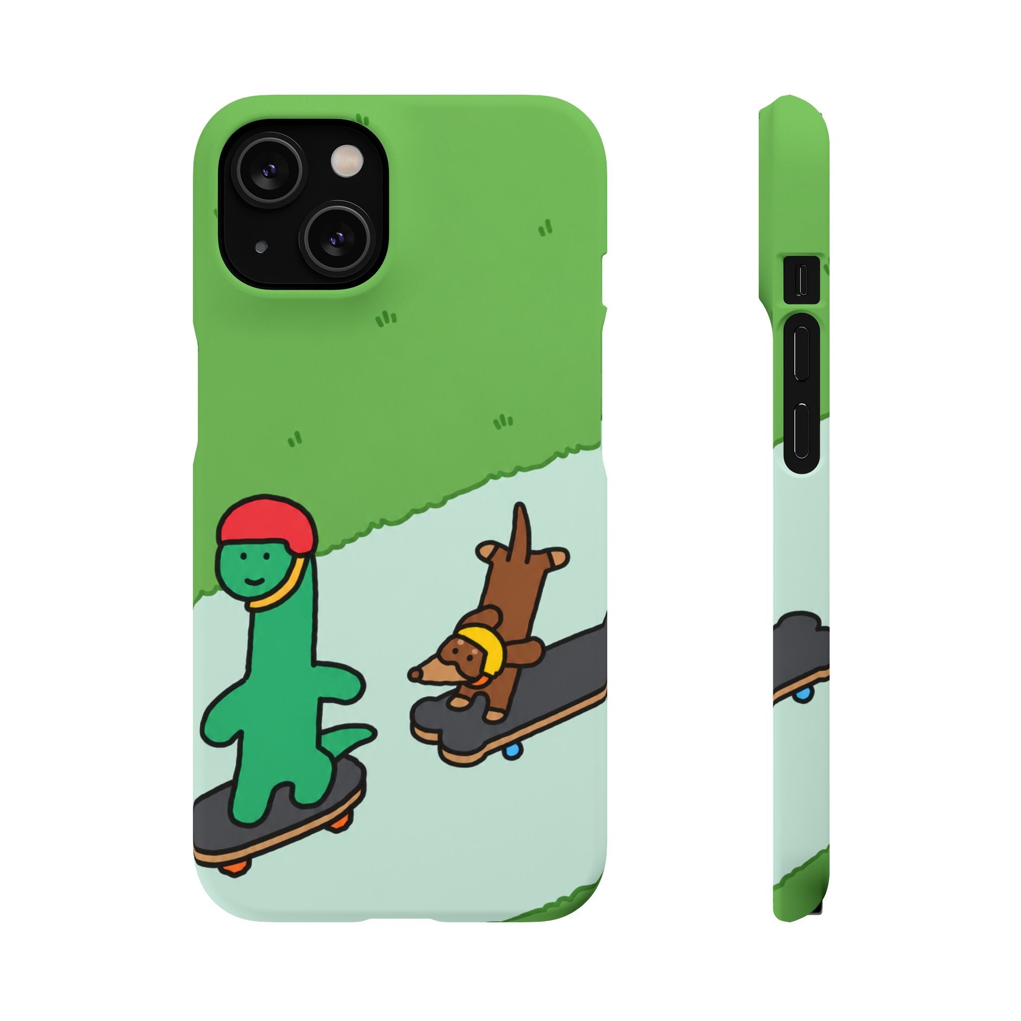 Skater Dino Phone Case