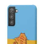 Peekaboo Orange Cat Phone Case