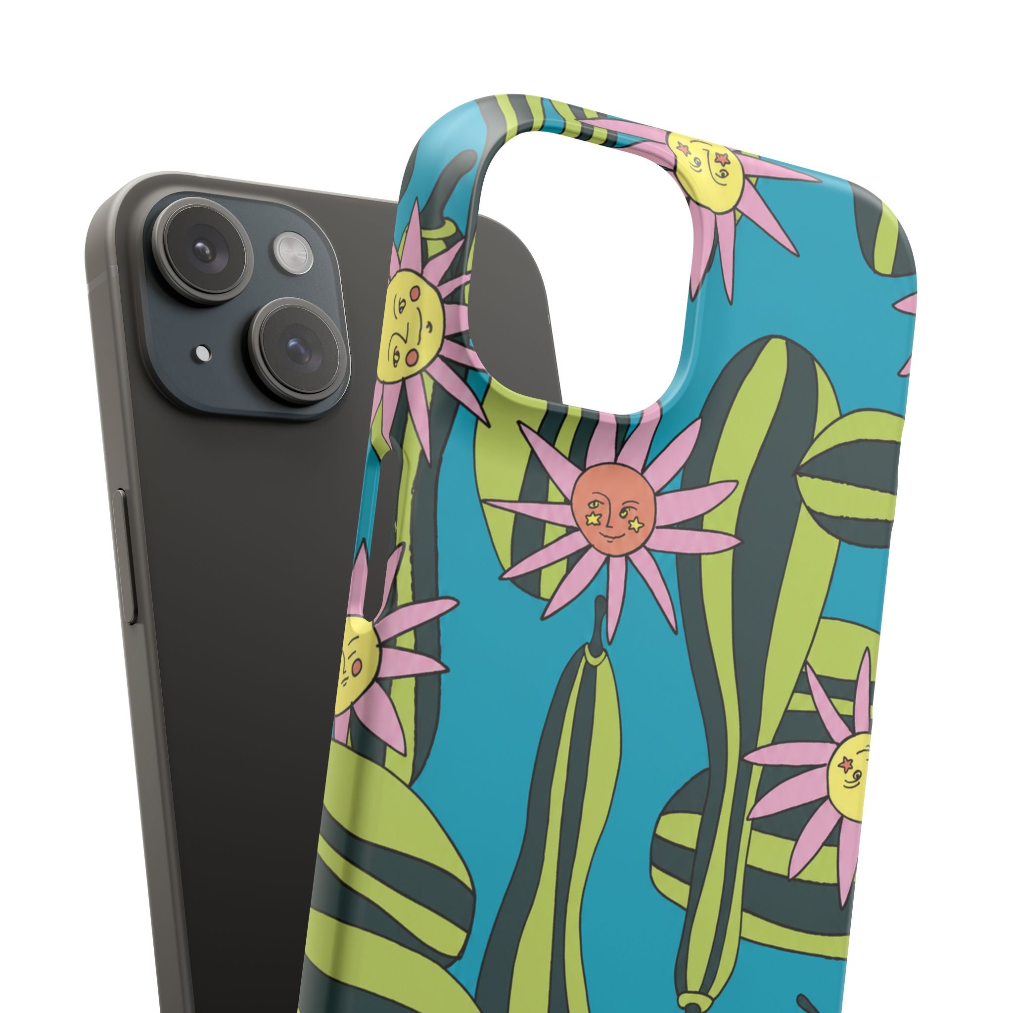 Whimsical Floral Garden Phone Case