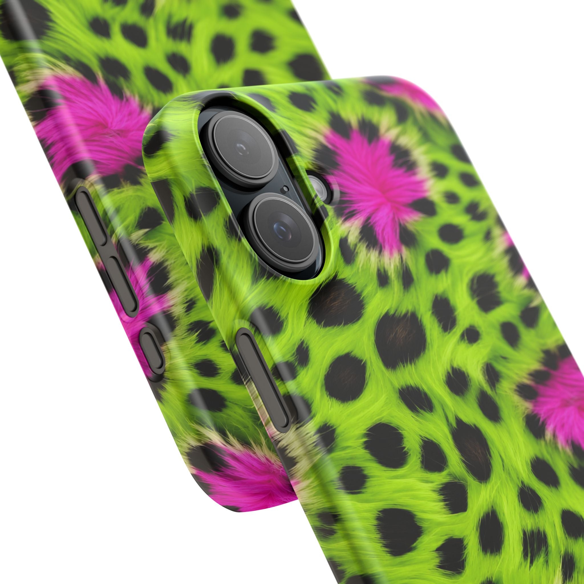 Neon Leopard Phone Case